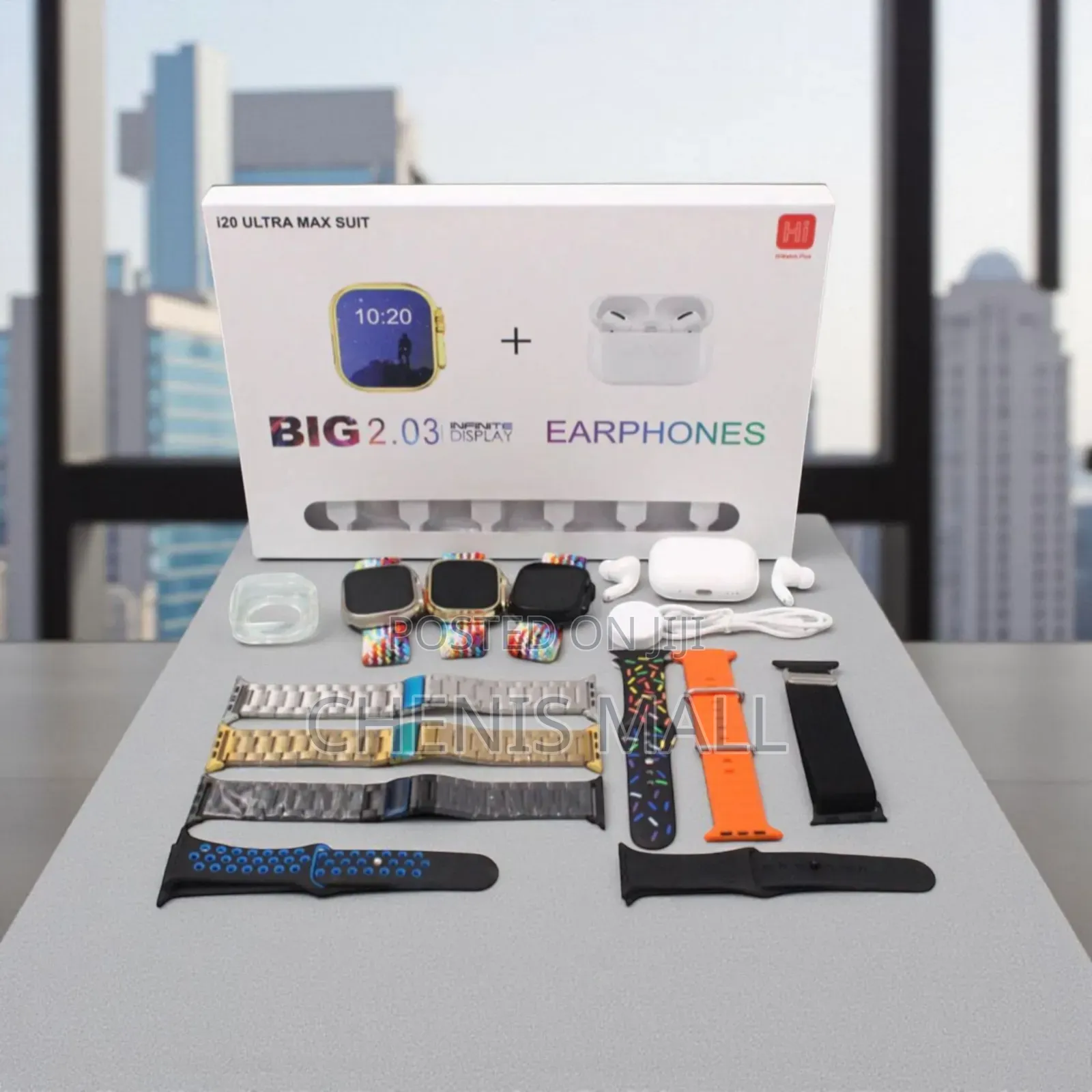 I20 Ultra Max Suit Smartwatch 10 in 1 (443557)