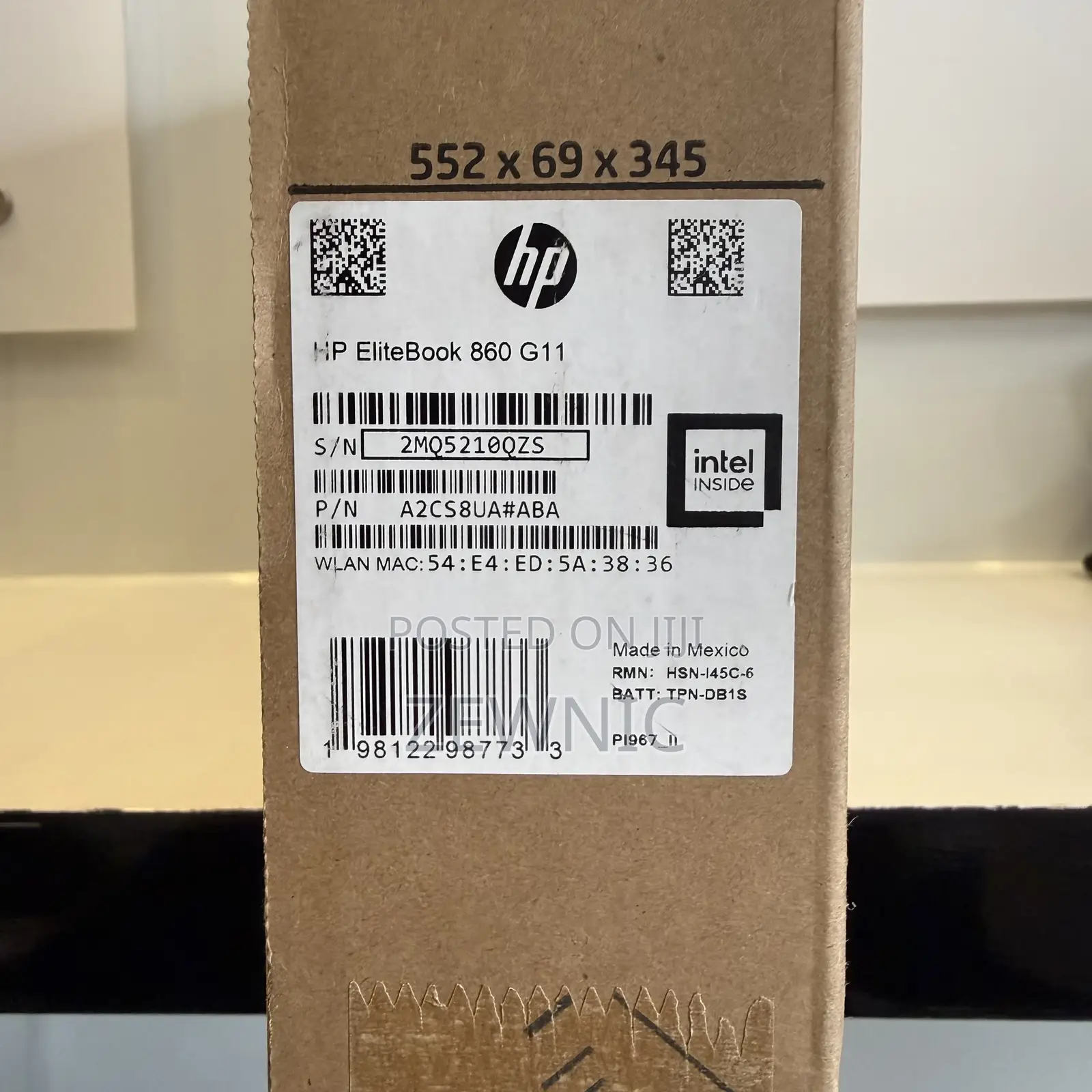New Laptop HP ProBook 440 G10 32GB Intel Core Ultra 7 SSD 1T