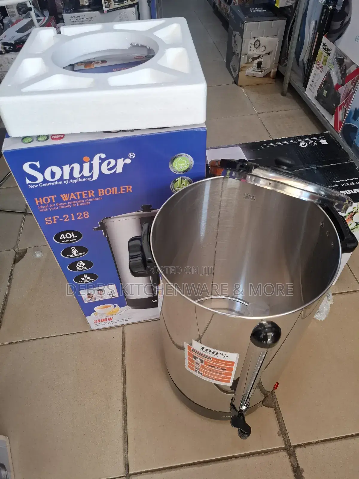 30litres Commercial Hot Water Boiler