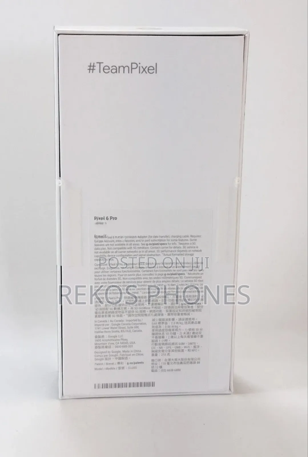 New Google Pixel 6 Pro 256 GB Black