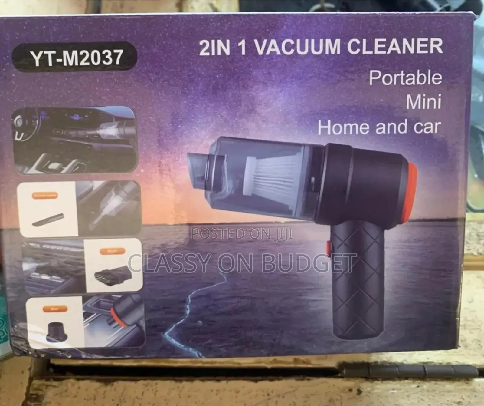 2 in 1 Rechargable Vacuum Cleaner