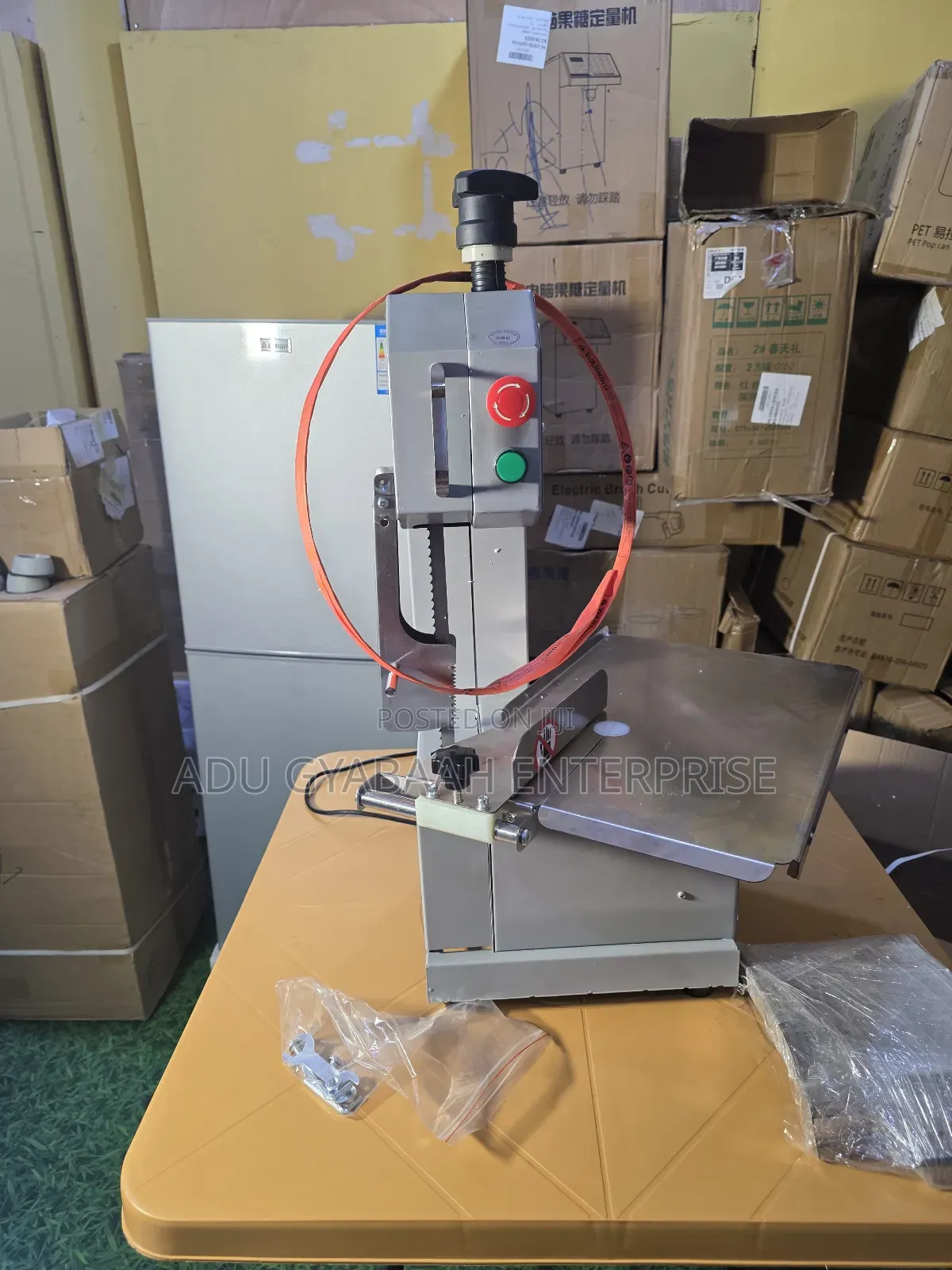 Meat Cutting Machine (Bone Saw) With Stand