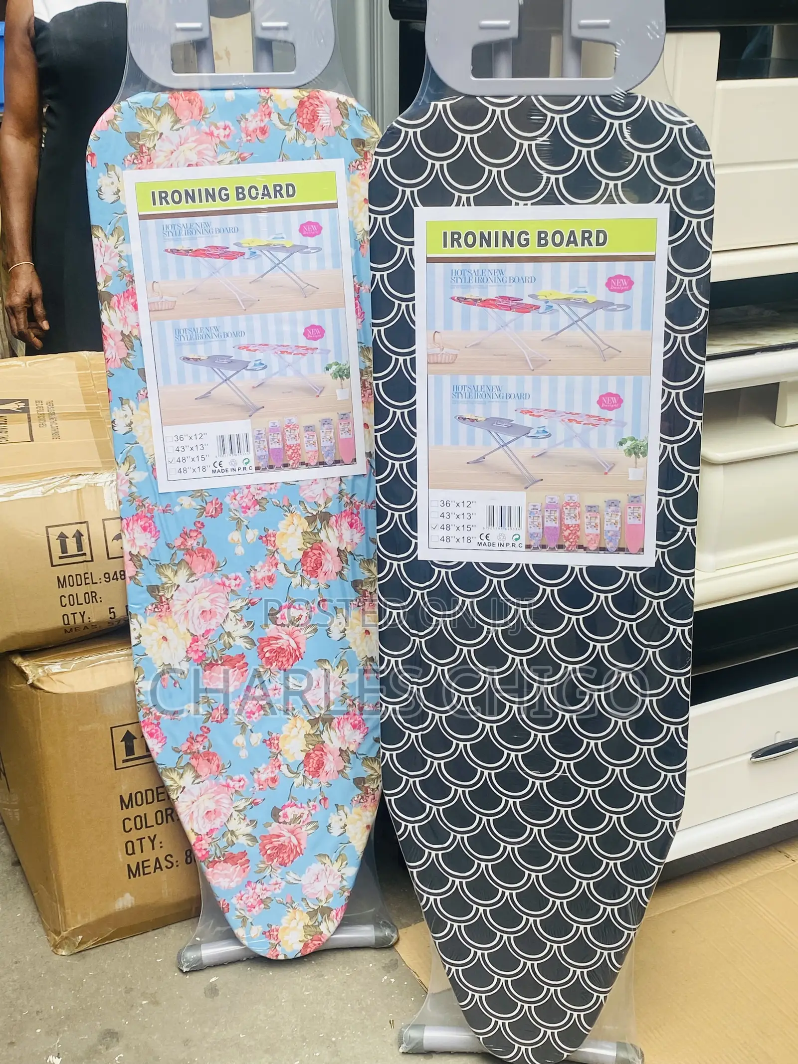 Foreign Ironing Board