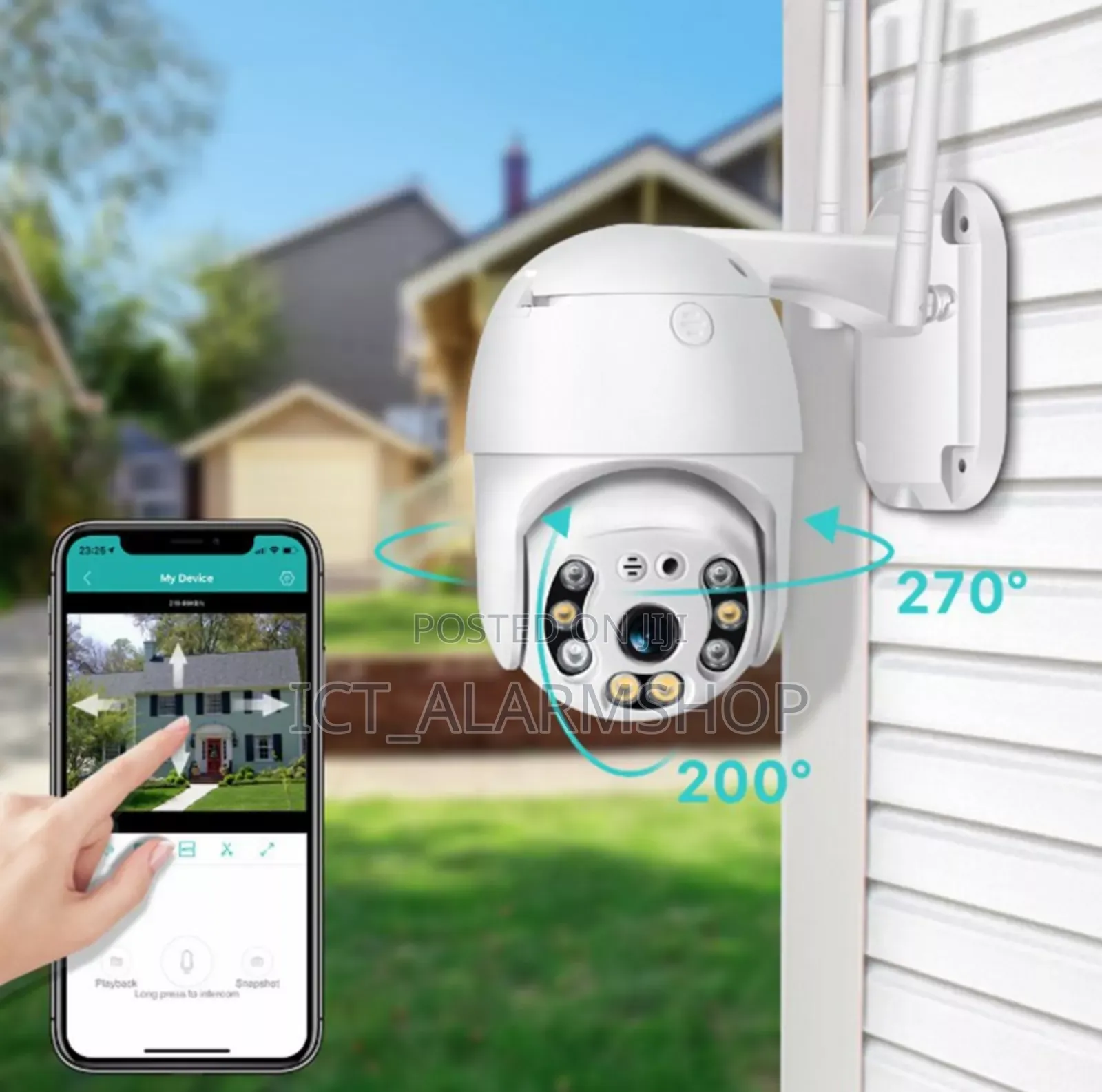 Wifi PTZ CCTV Camera