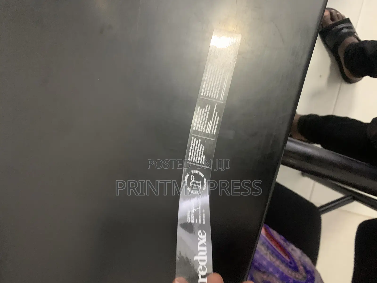 Transparent Label Print