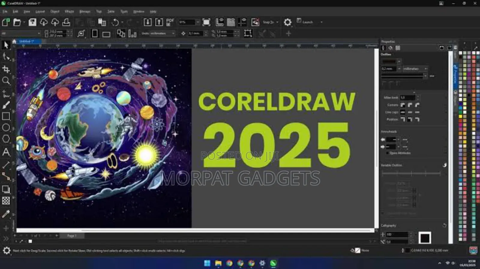 Coreldraw 2025 Graphics Suite (Fully Activated) for Graphic Designers