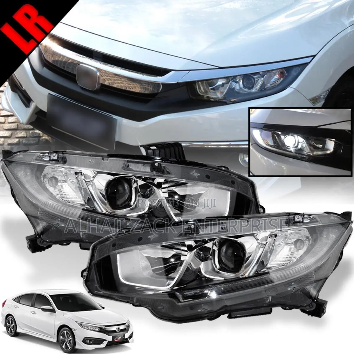 Honda Civic 2017 Headlight Normal