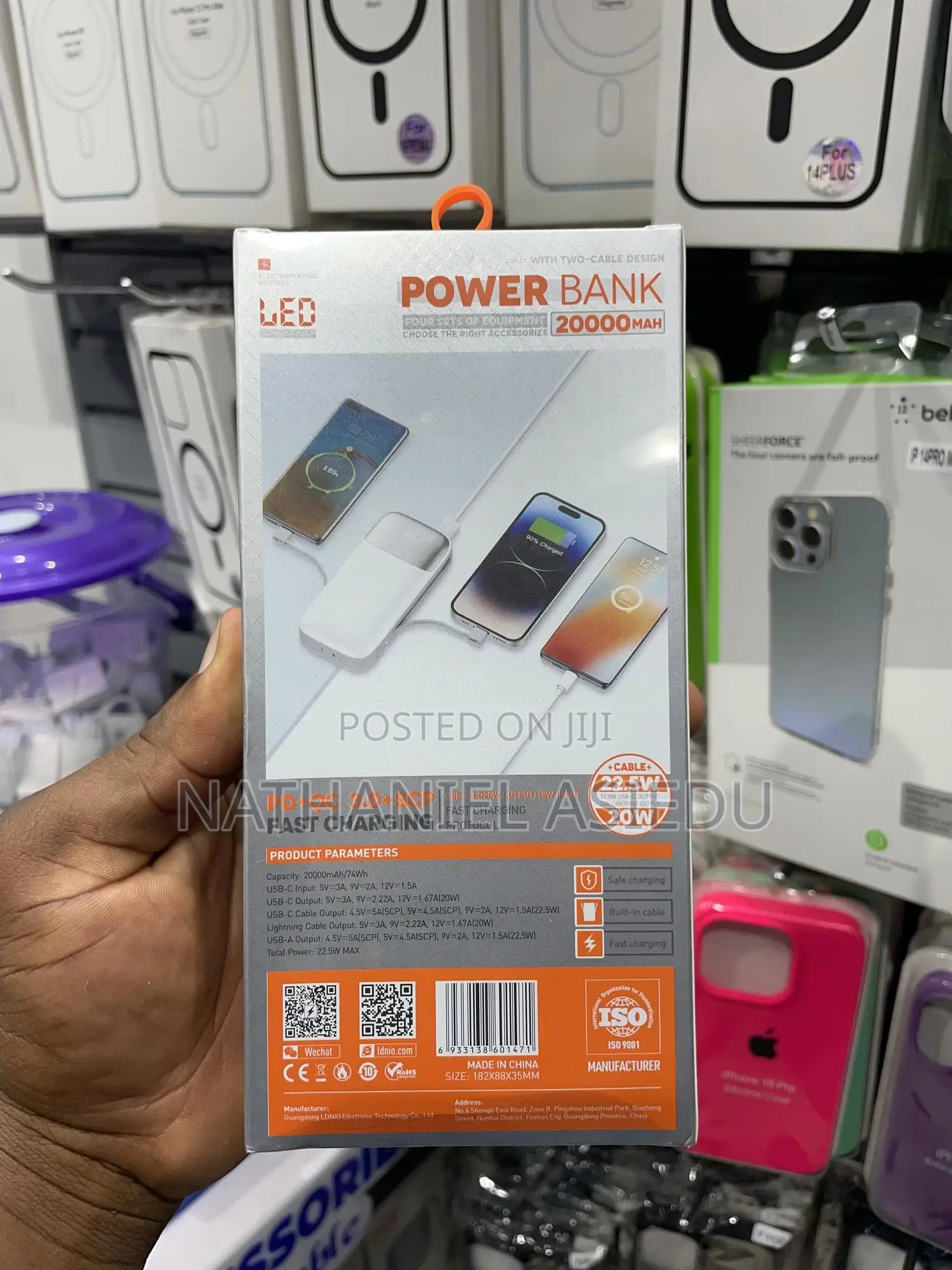 Ldnio Pq20 20000mah Power Bank.