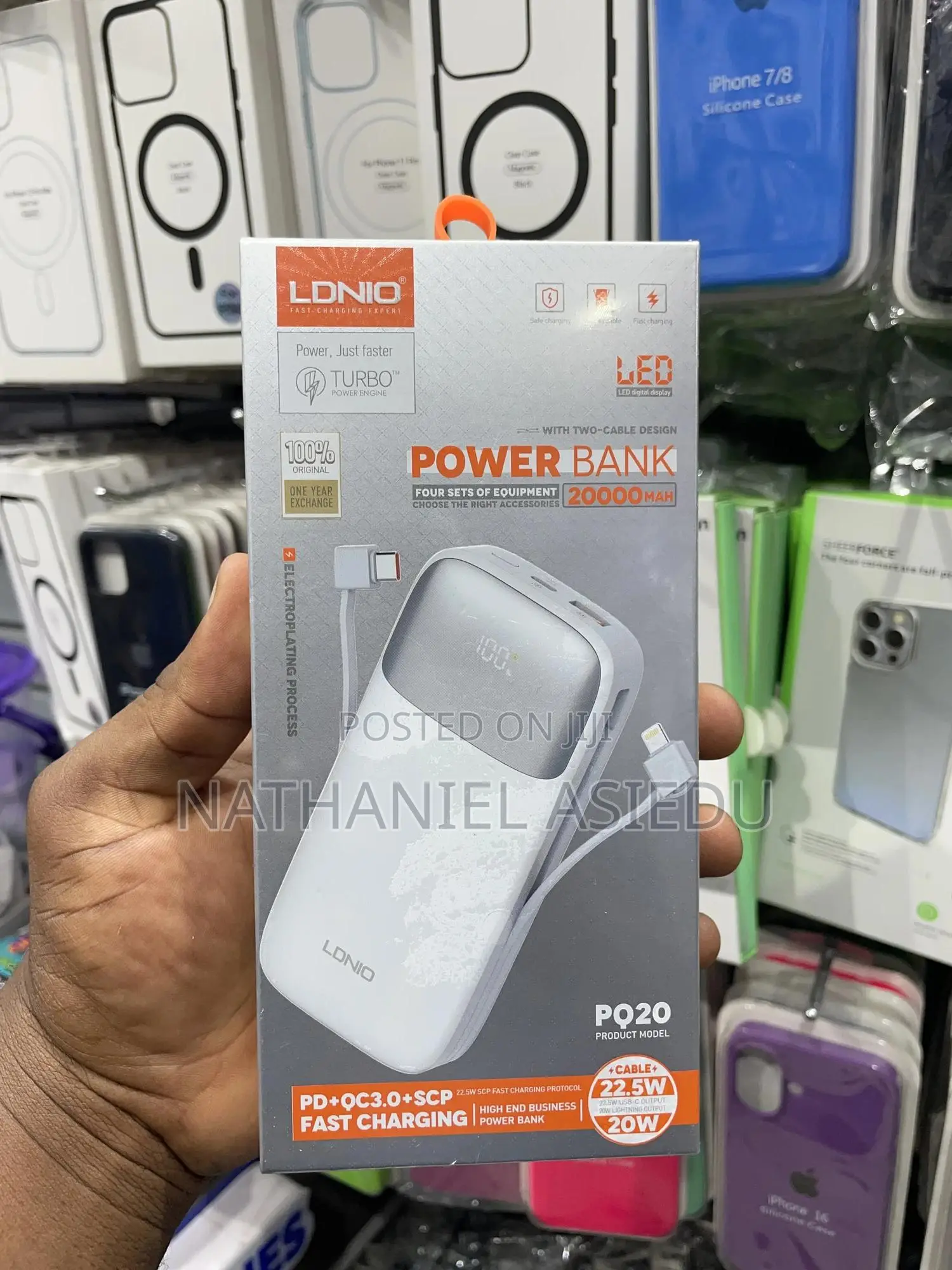 Ldnio Pq20 20000mah Power Bank.
