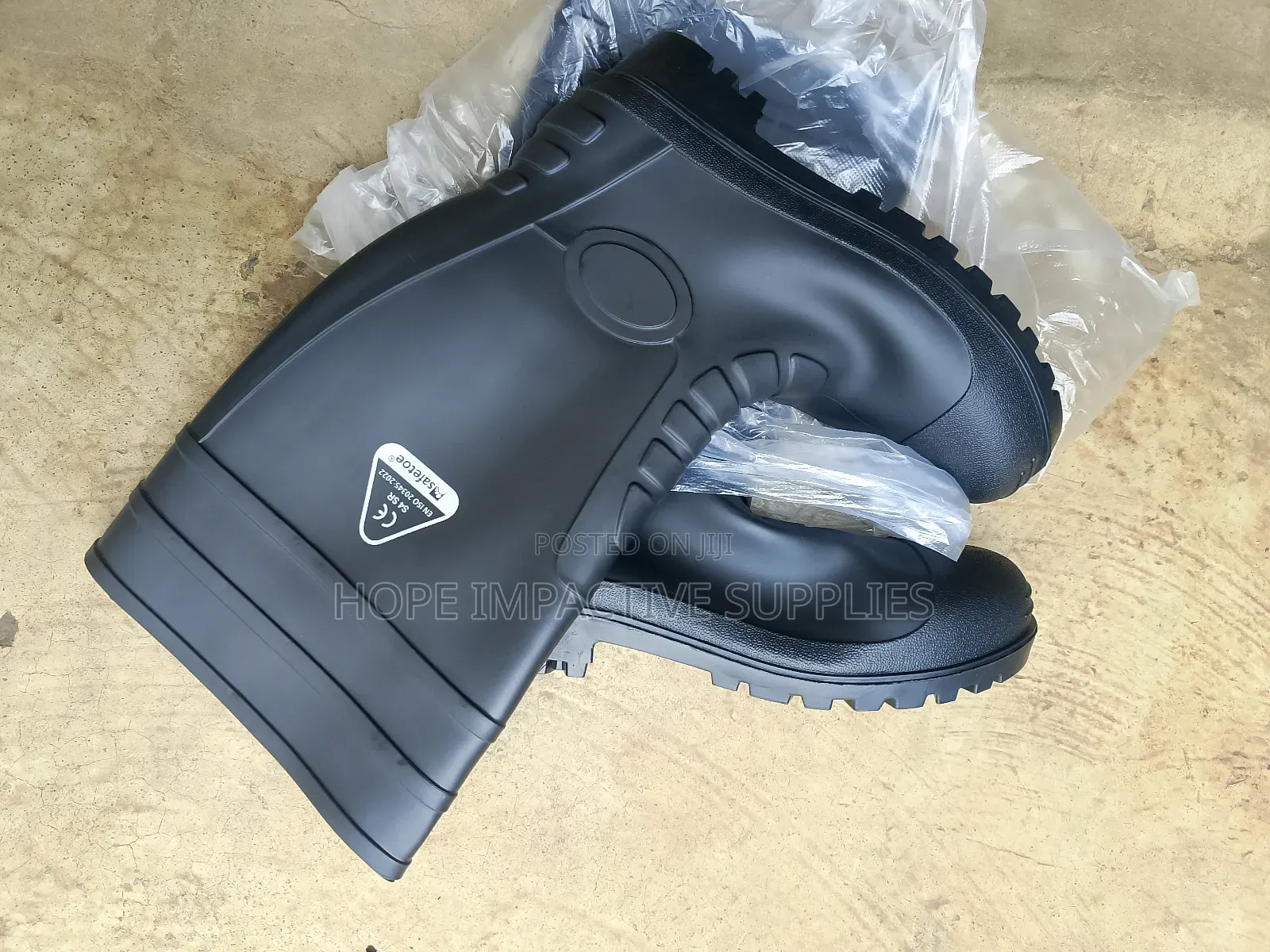Safety Wellington Boots - Safetoe - (Steel Toe)