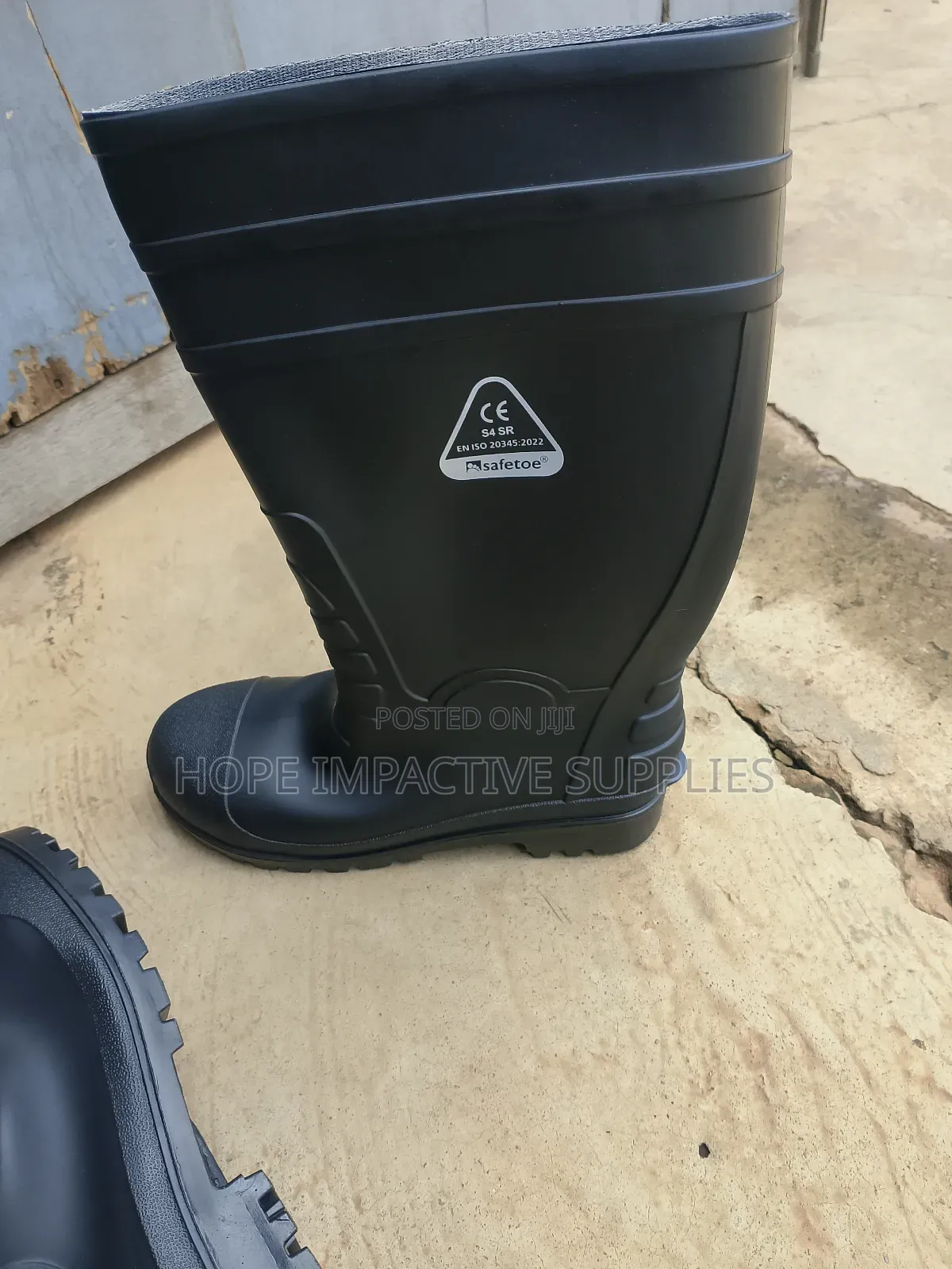 Safety Wellington Boots - Safetoe - (Steel Toe)