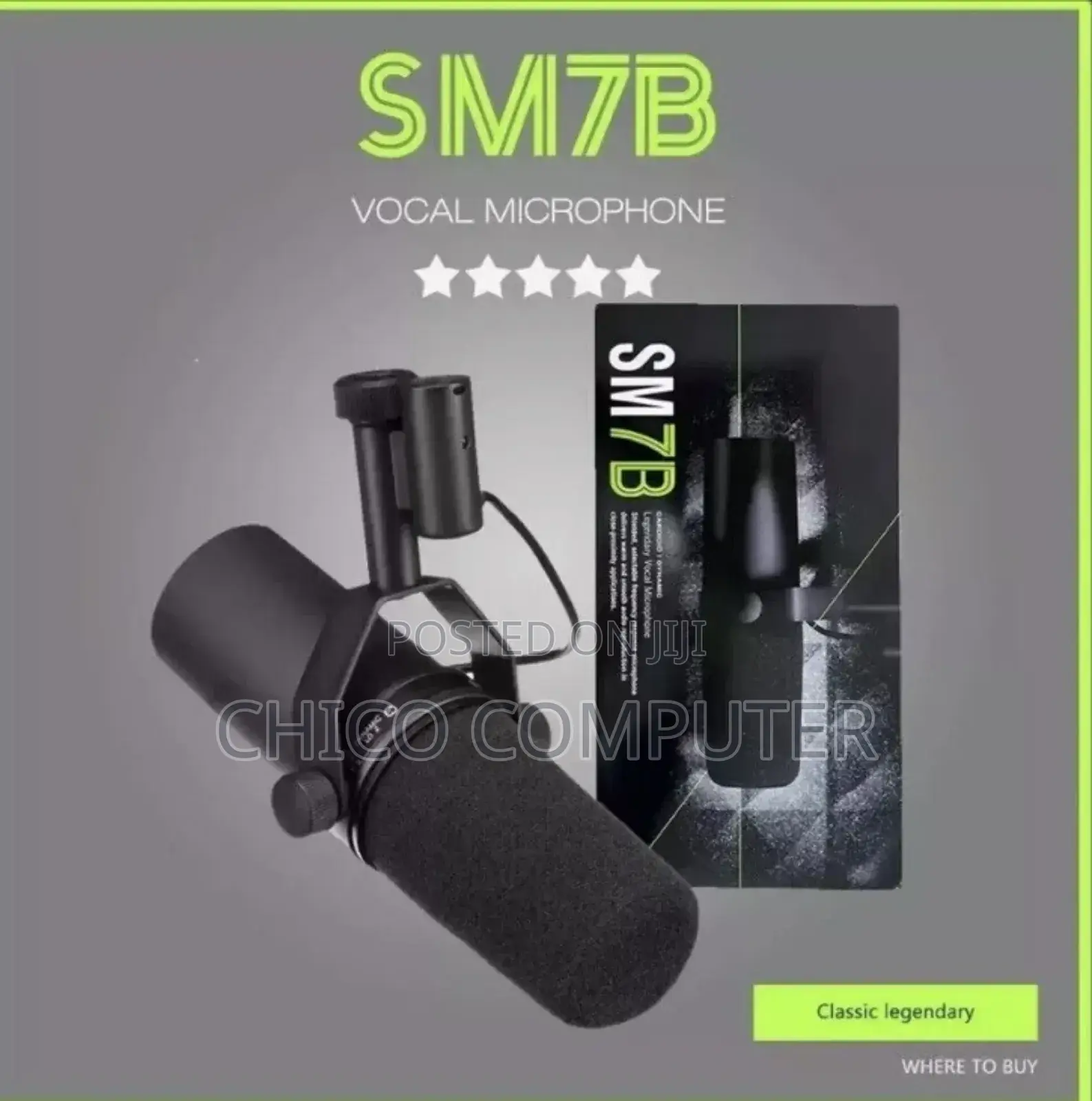 Pod Cast Mic Professional Sm7b