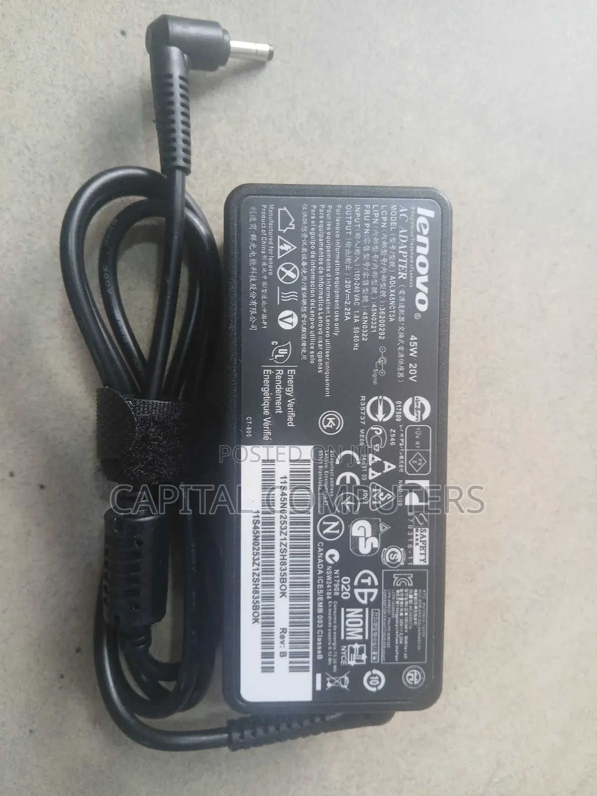 Lenovo Small Pin Adapter