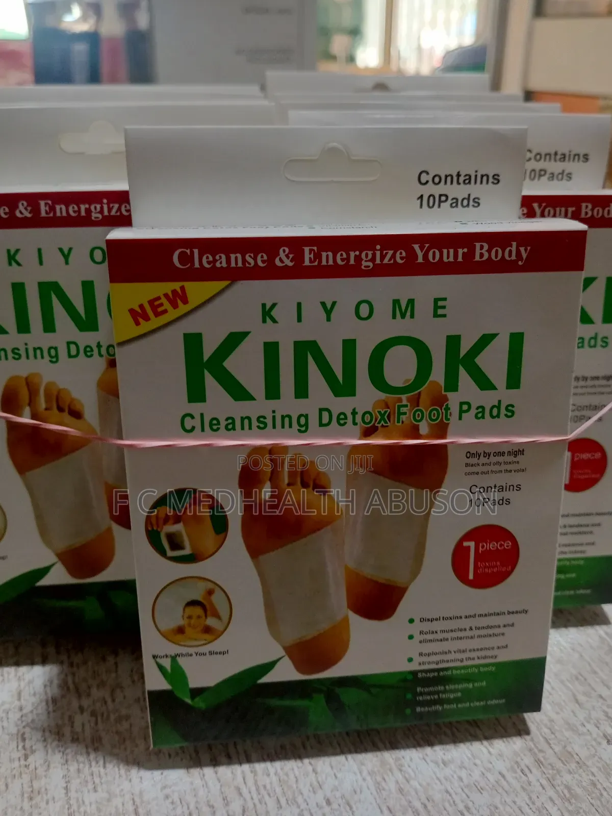 Cleanse Nd Detox Foot Pads