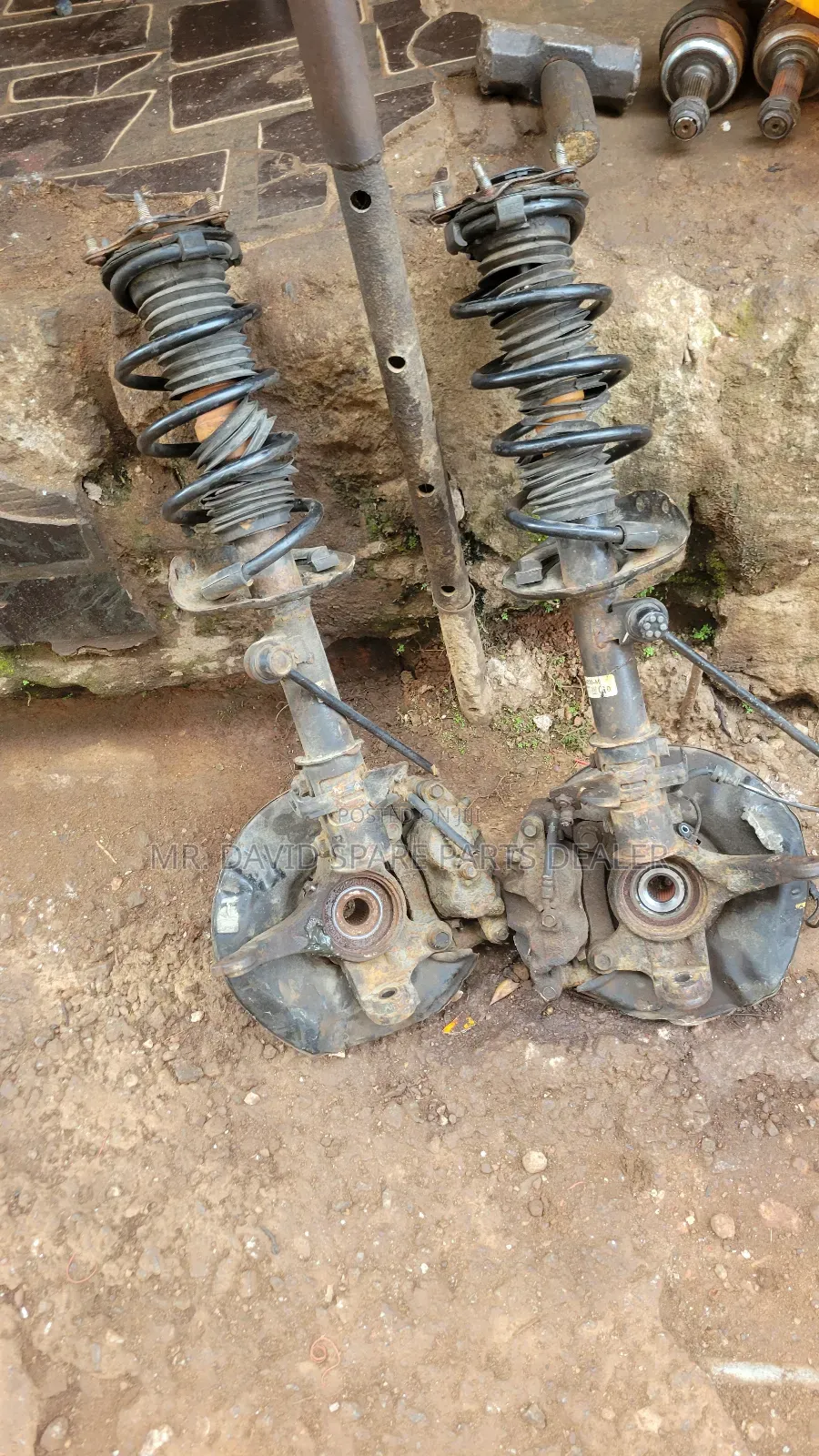 Honda Crv Complete Front Shocks Absorbers And Hub
