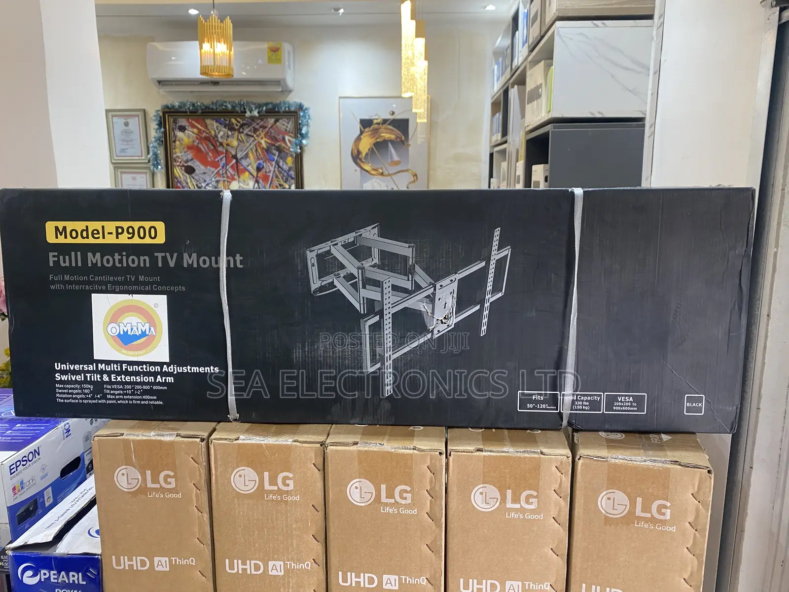 Heavy-duty Bracket For 60-120” Tvs