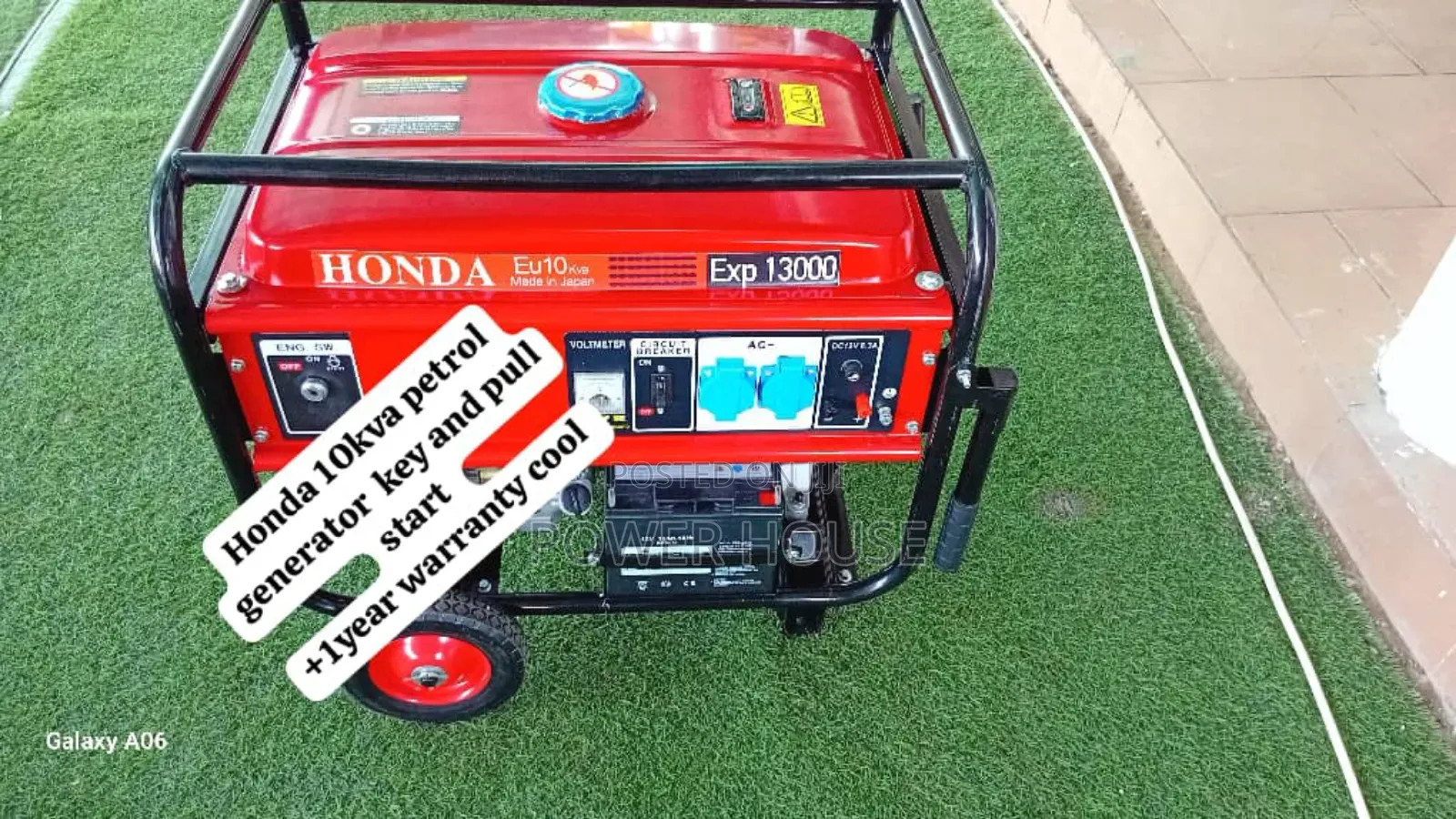 Name Maker Honda Petrol 10kva Generator Silent Honda Petrol 13000watt