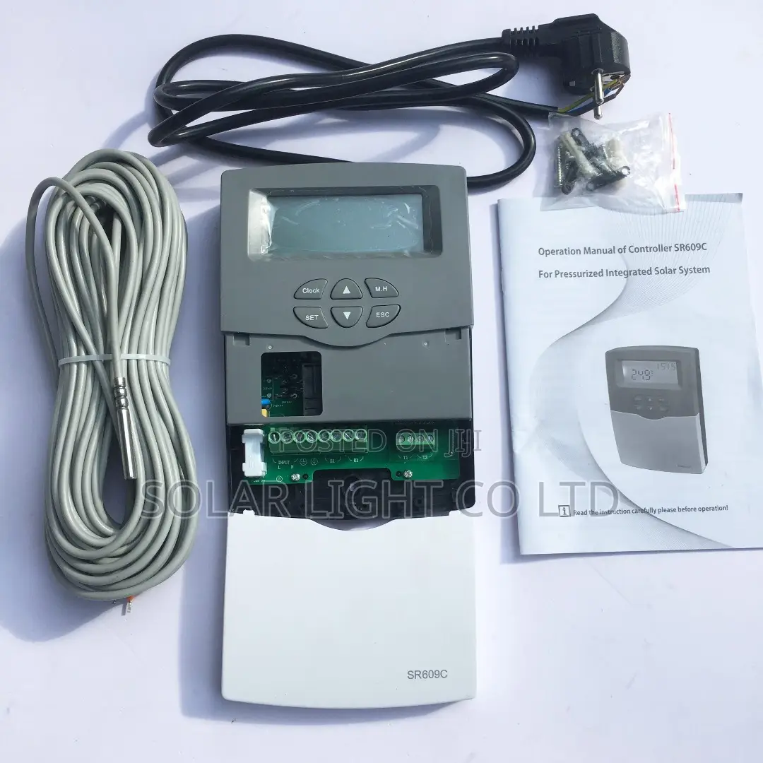 Solar Water Heater Controller for Combined SWH