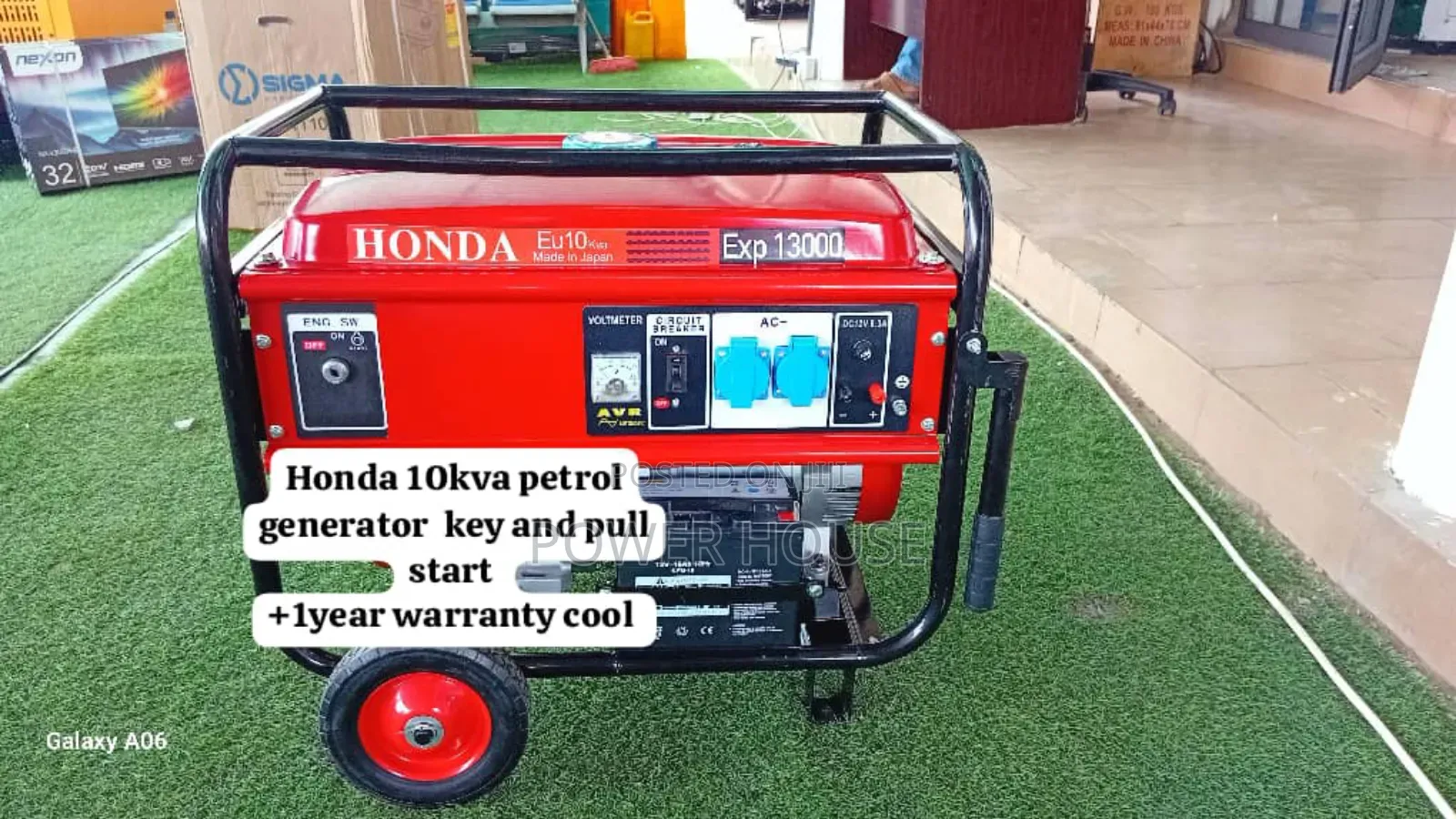 Click Bloom Honda Petrol 10kva Generator Silent Honda Petrol 13000watt