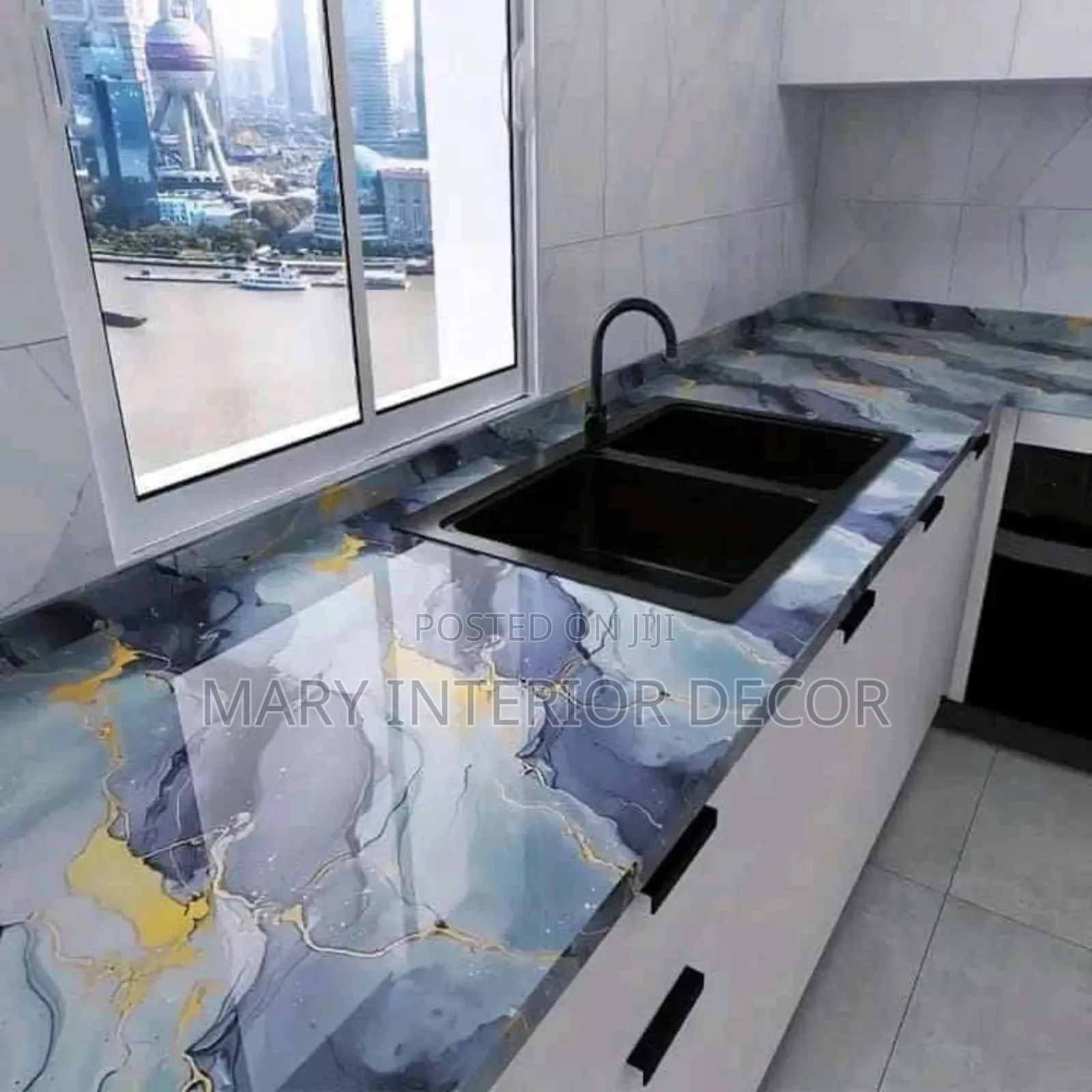 Marble or Vinyl Stickers