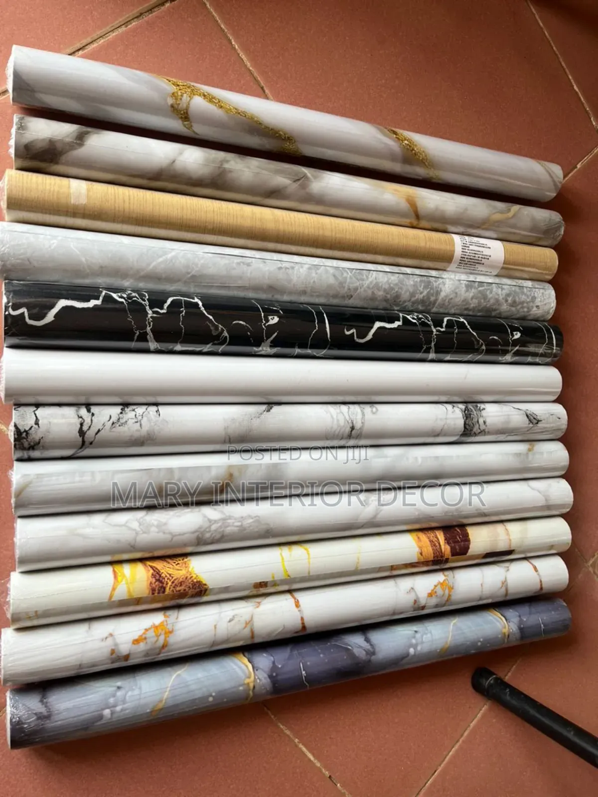 Marble or Vinyl Stickers