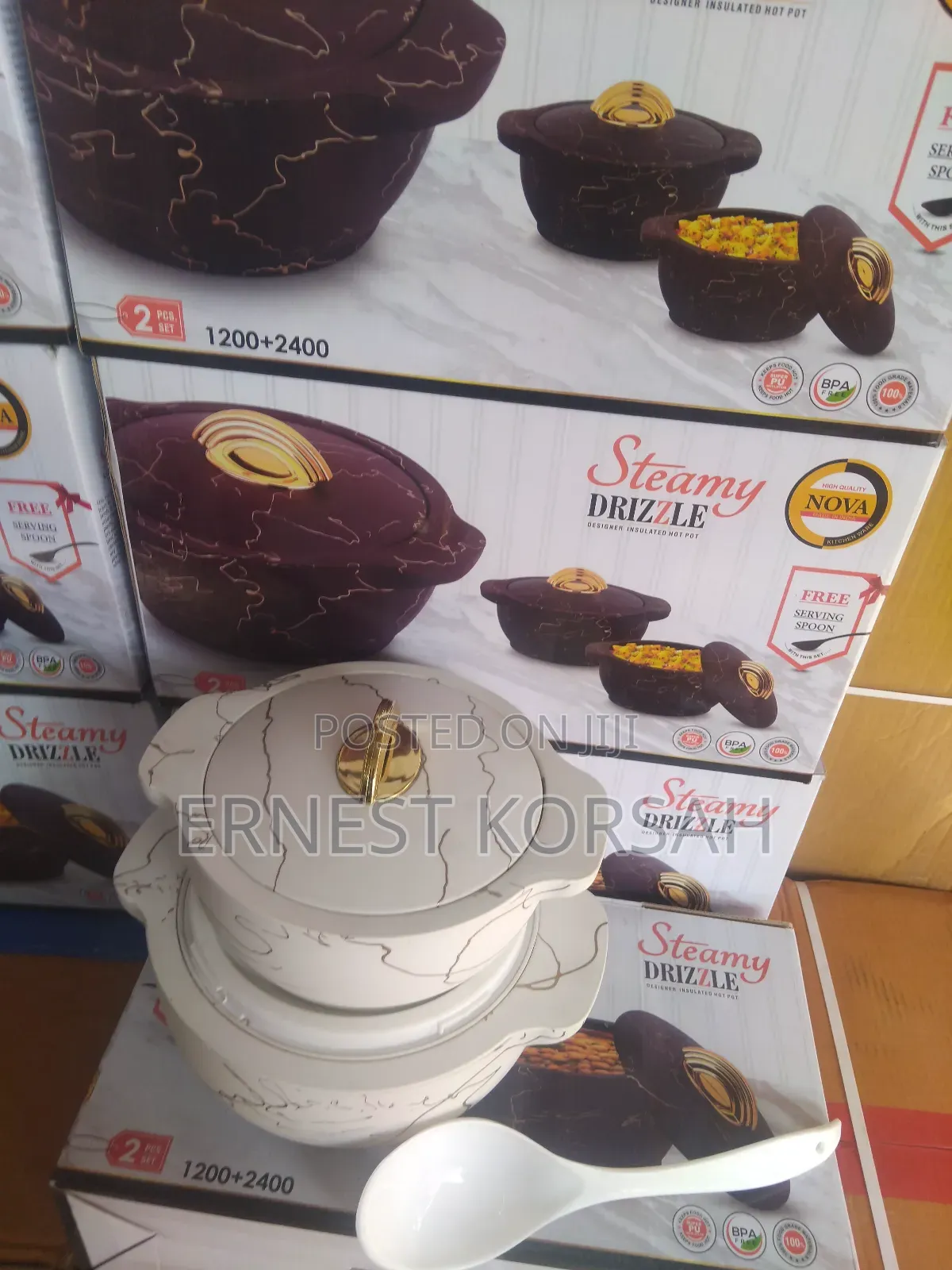 2 Sets Steamy Drizzle Food Warmer