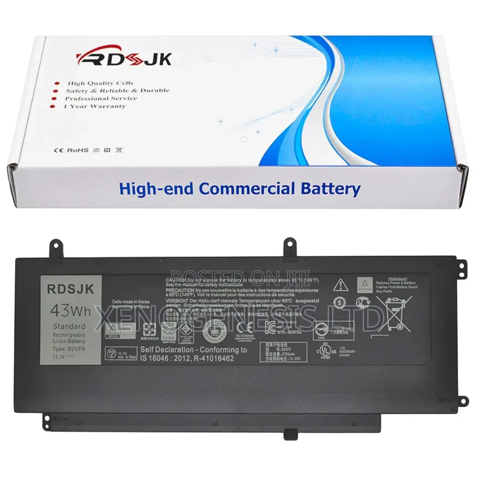 D2vf9 for Dell Inspiron 15 7548 Vostro 14 5459
