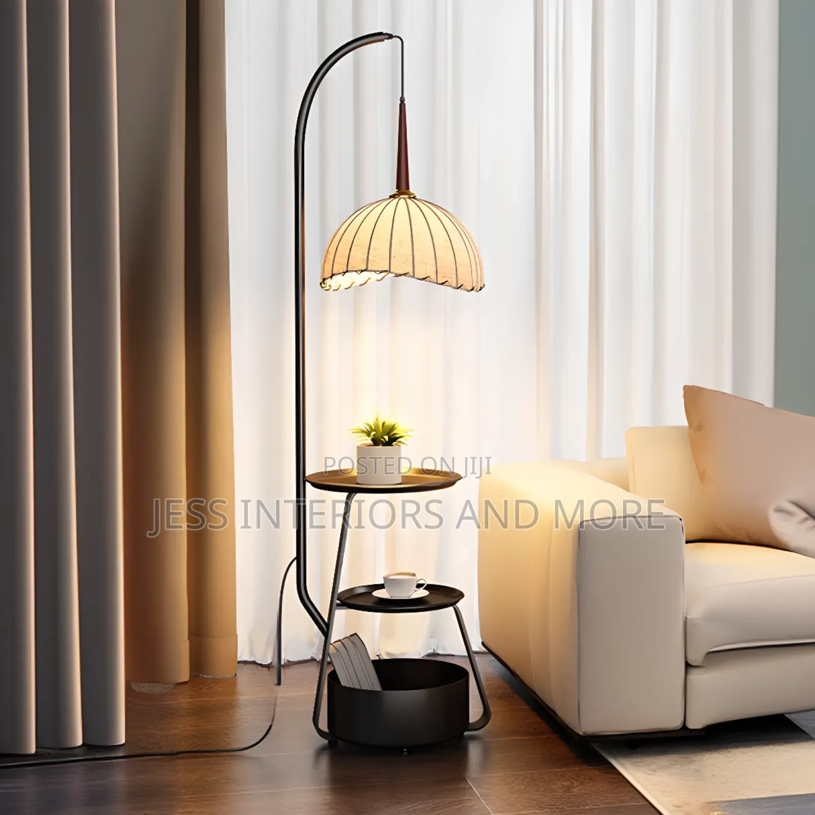 Floor Lamp With Storage