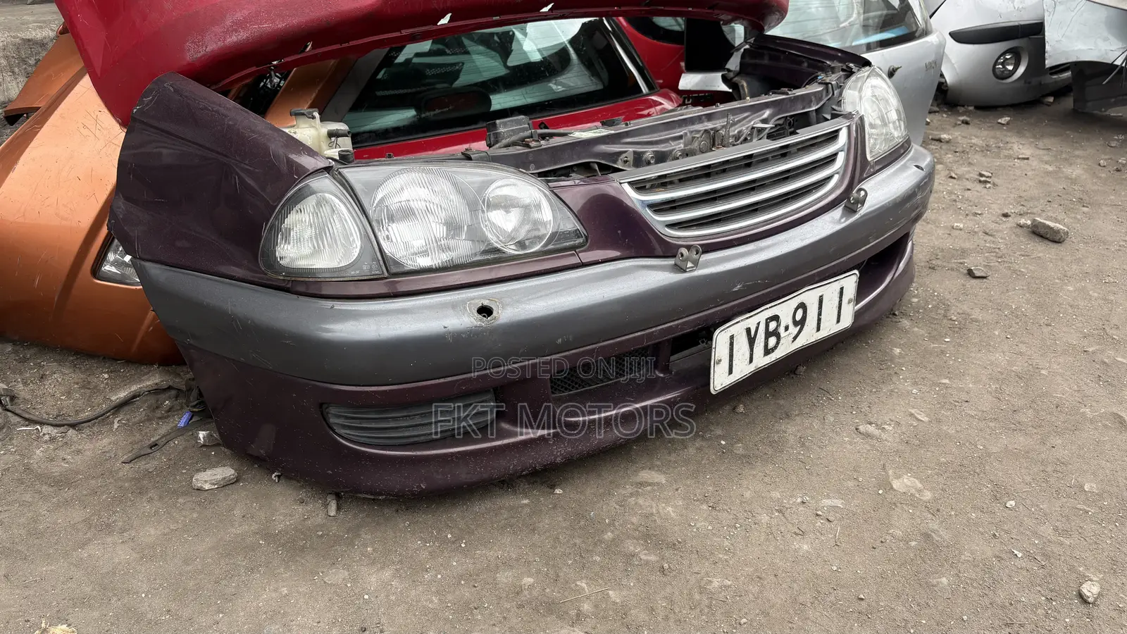 Toyota Avansis Front Cut 1998,1999,2000,2001,2002,2003,2004,2005,2006,