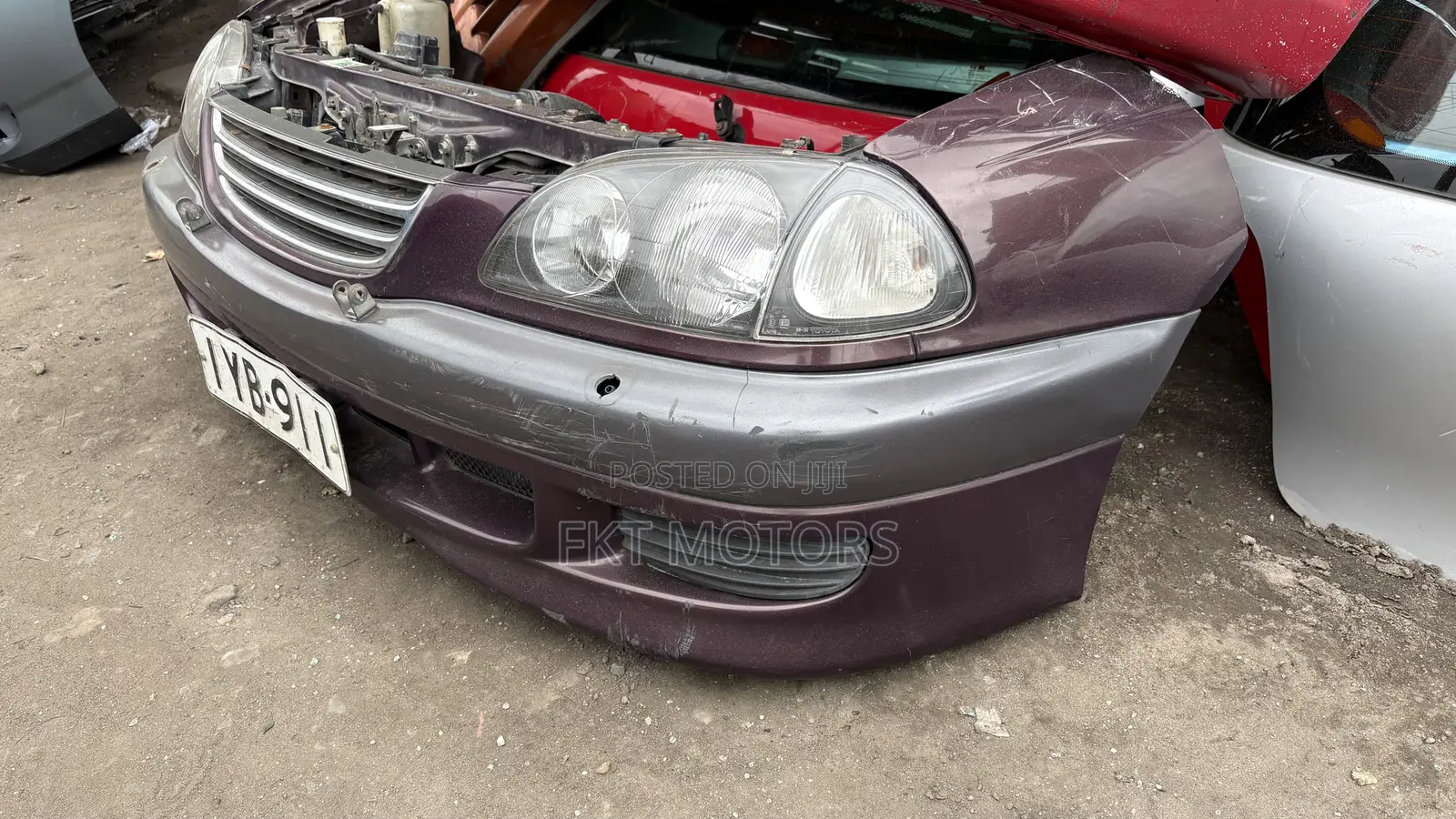 Toyota Avansis Front Cut 1998,1999,2000,2001,2002,2003,2004,2005,2006,