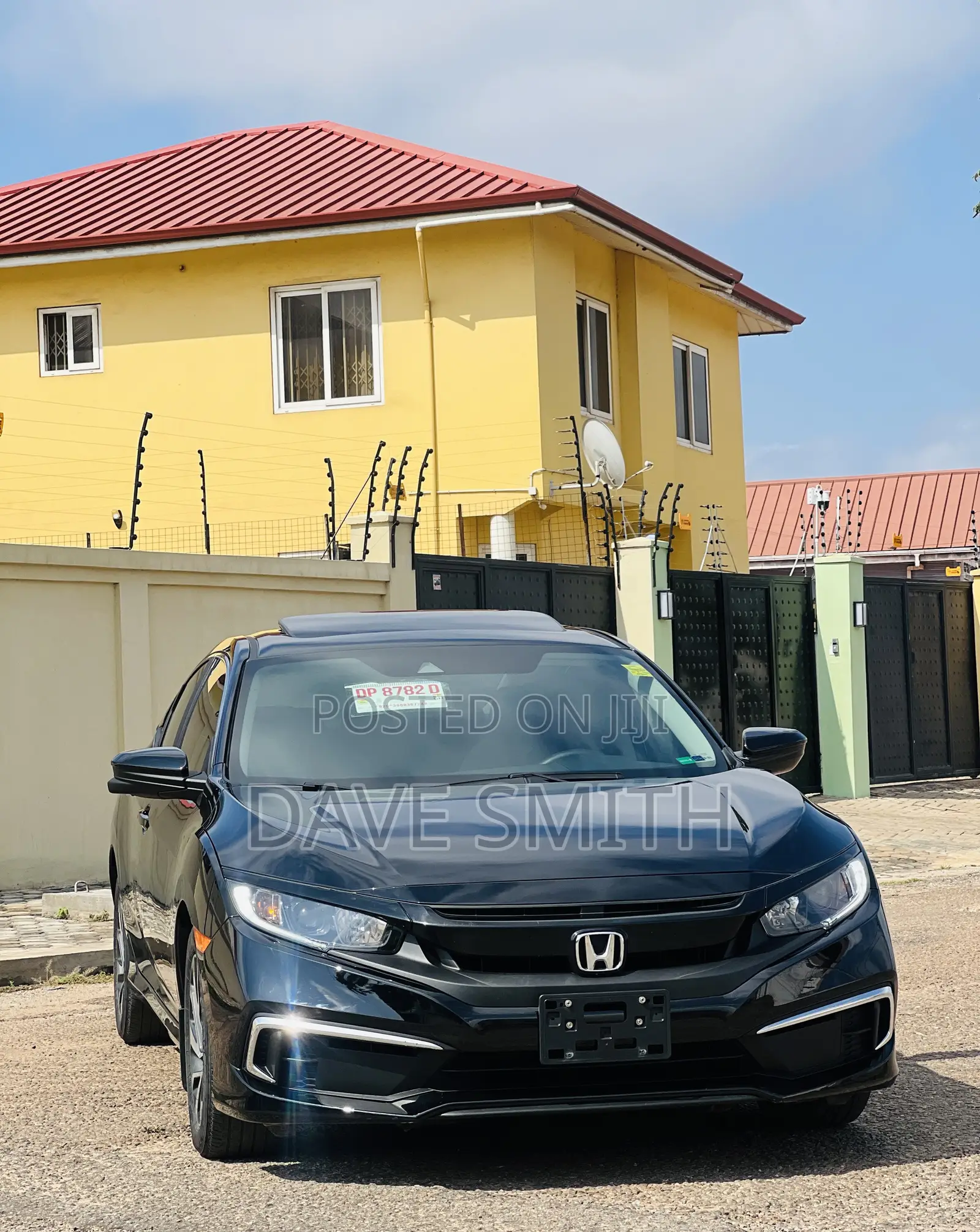 Honda Civic EX Sedan 2019 Black