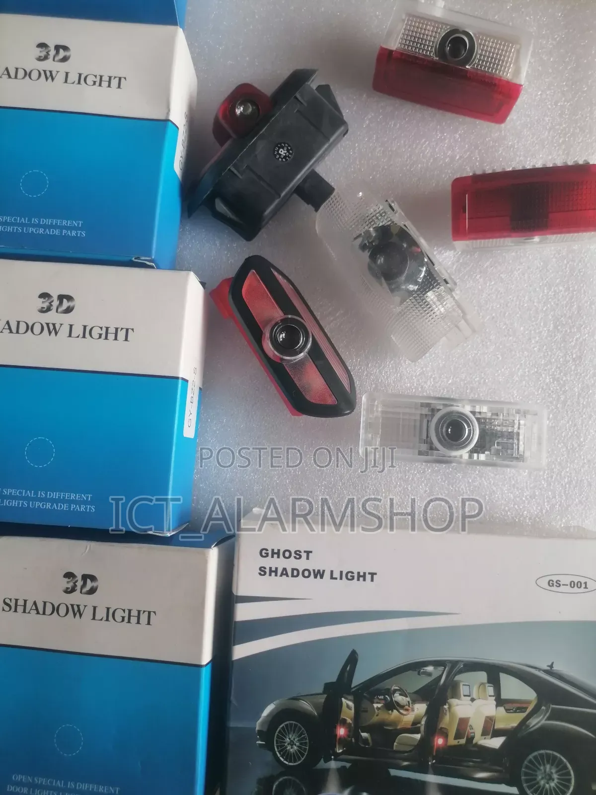 Car Door Logo Projector Welcome Lights or Puddle Lights.