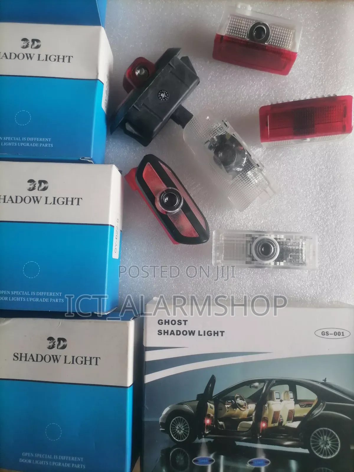 Car Door Logo Projector Welcome Lights or Puddle Lights.