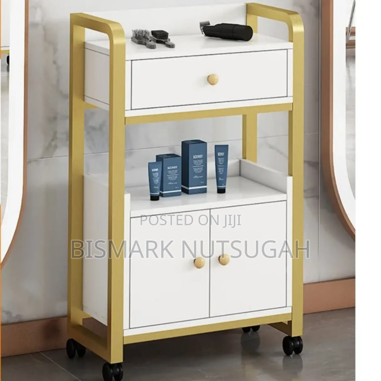 Salon Trolley/ Rolling Barber Cart