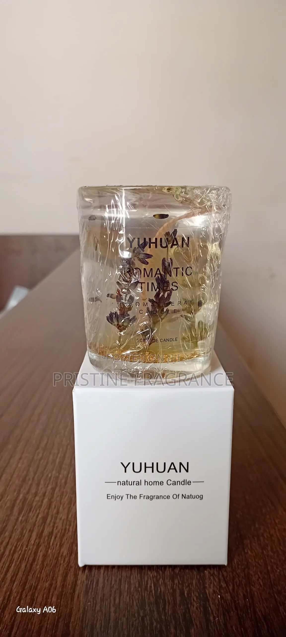 Doussane Lavender Dried Bloom Aroma Candle