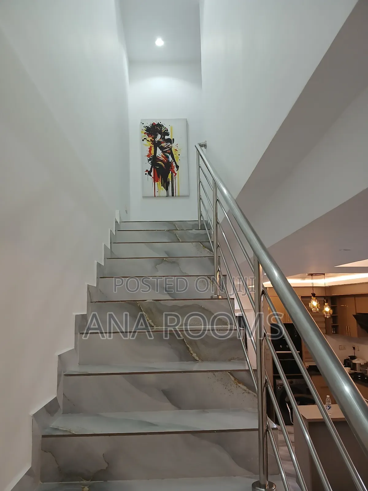 Furnished 2bdrm Duplex in Ana Rooms, Adjiriganor for rent