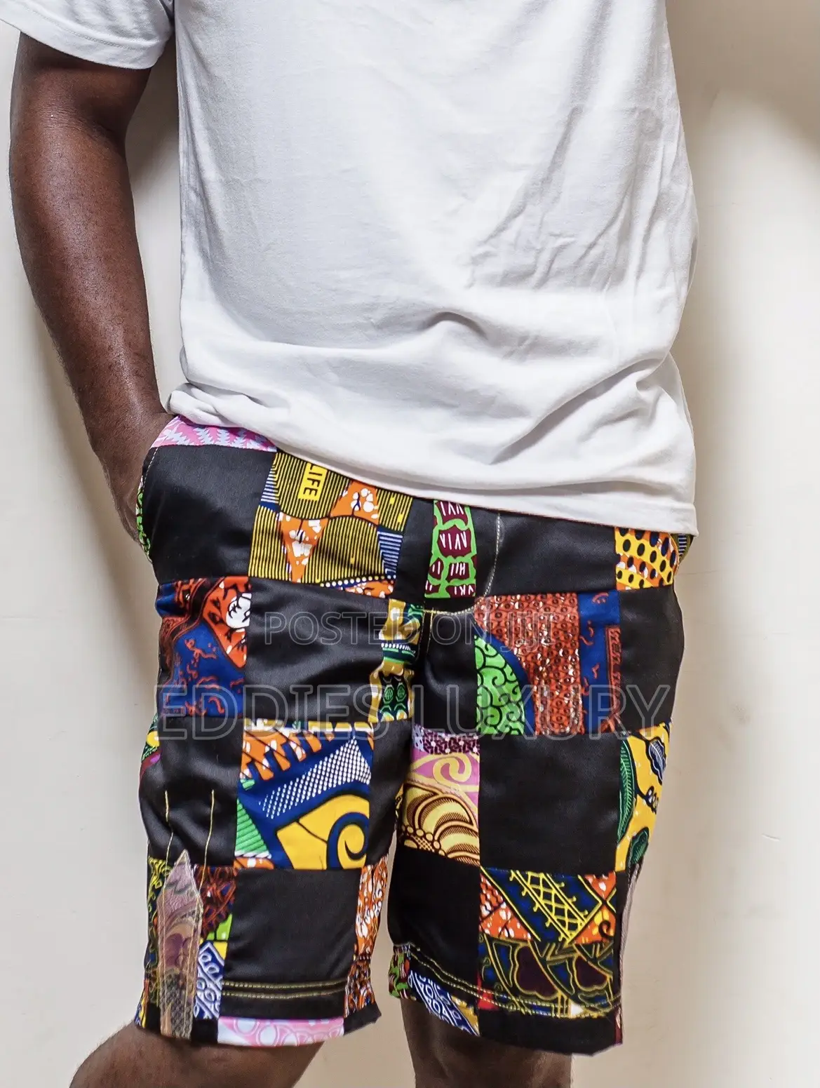 "Sankofa" African Print Shorts
