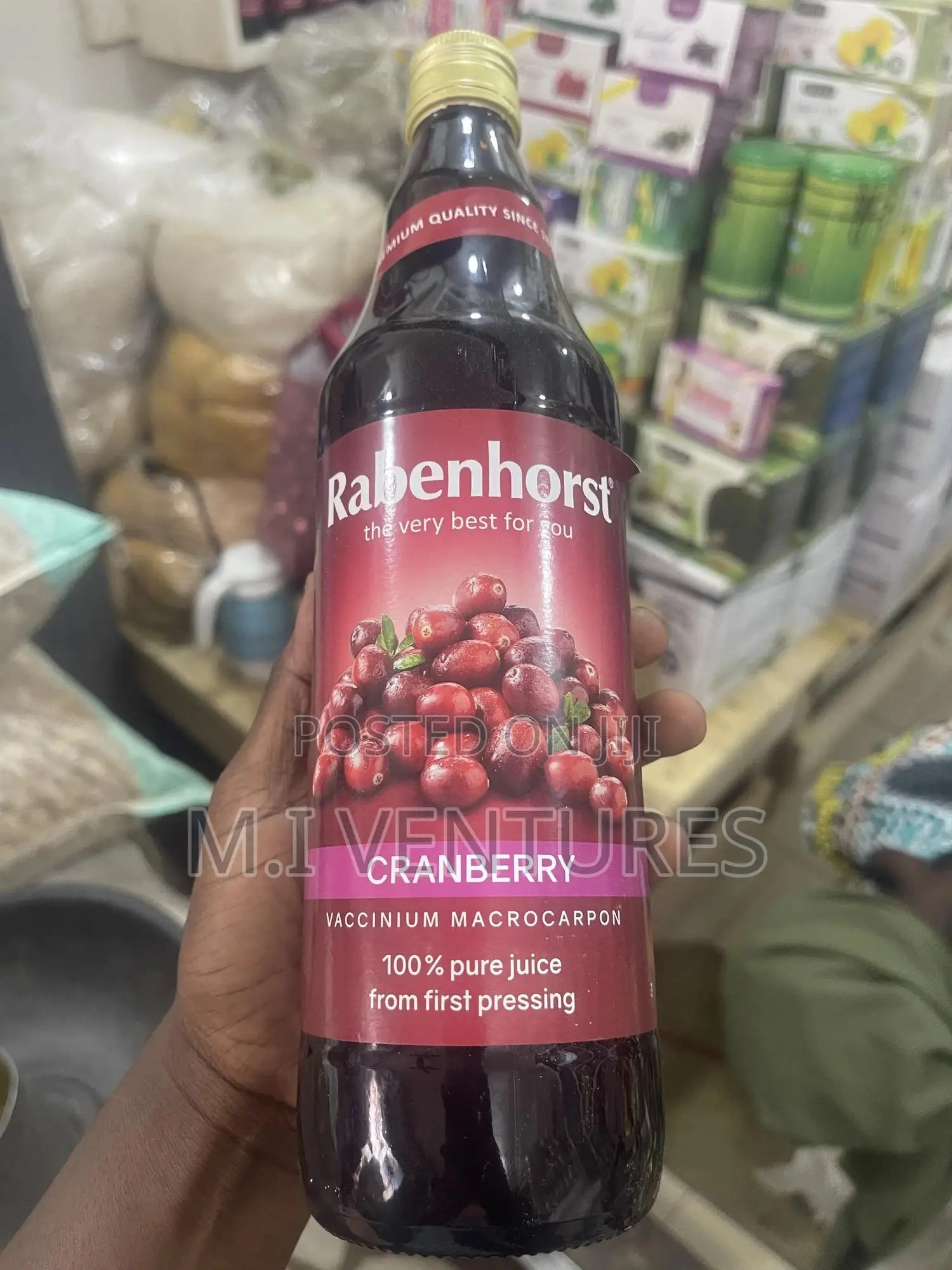 Rabenhorst Organic Cranberry Juice
