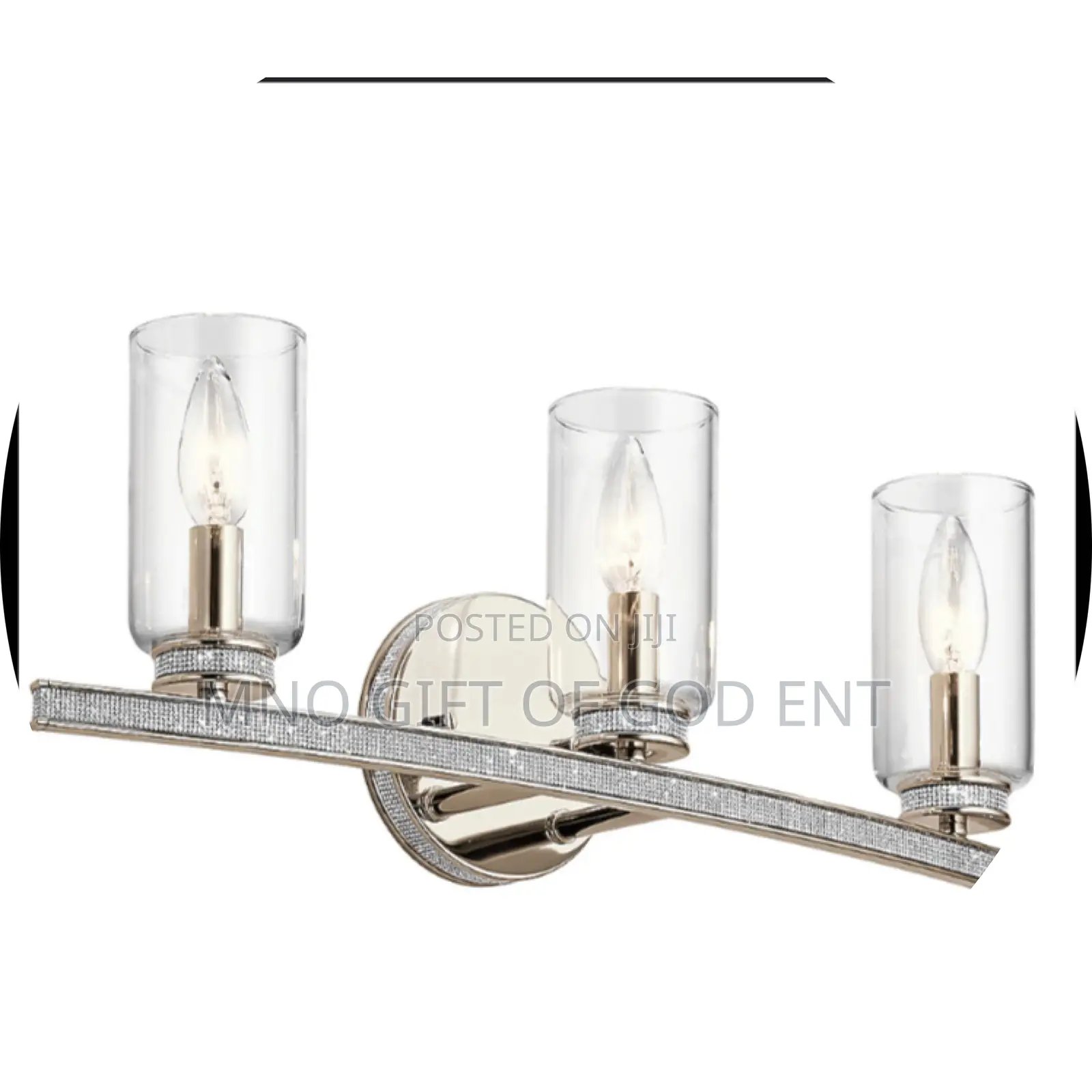 Kichler Marita 22-in 3-Light Brushed From U.S.