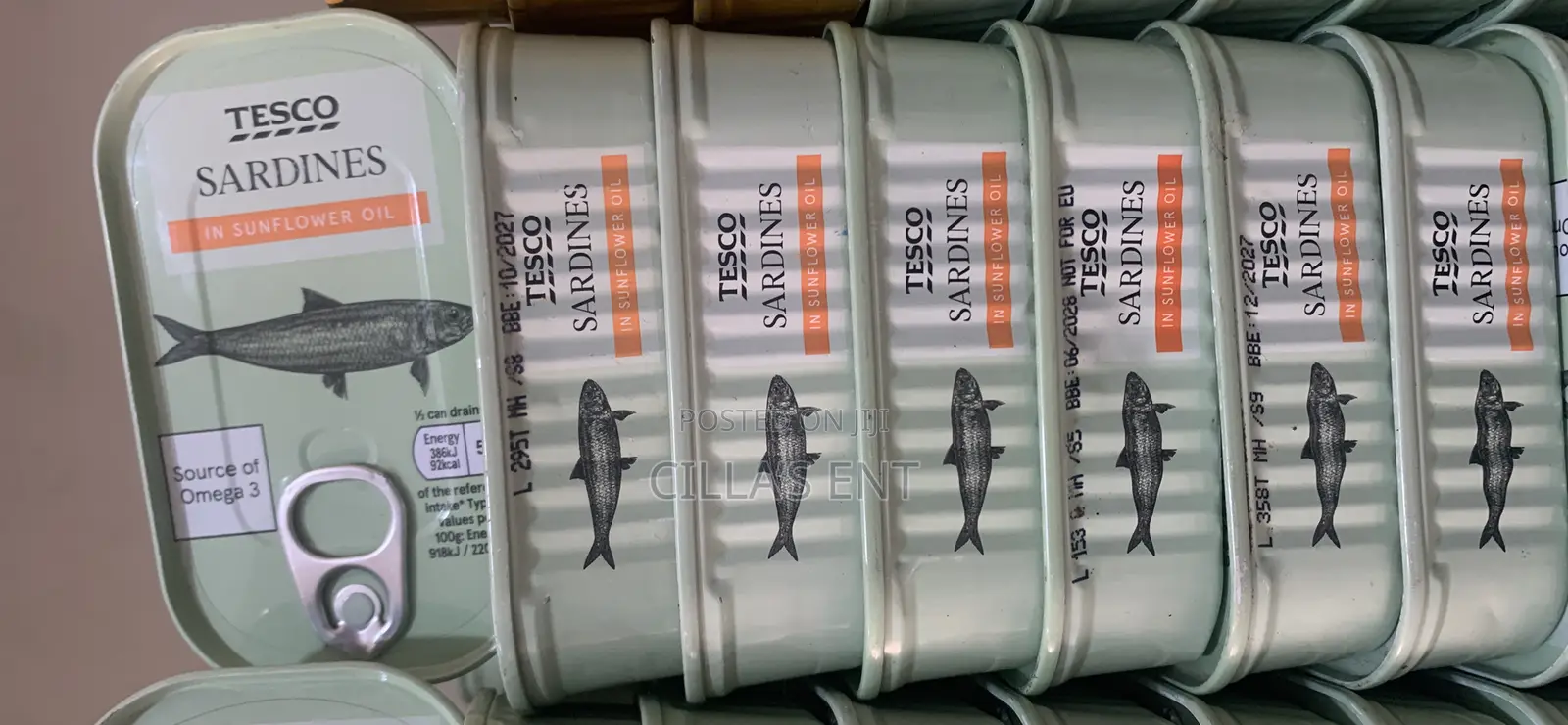 Tesco Sardines in Sunflower Oil
