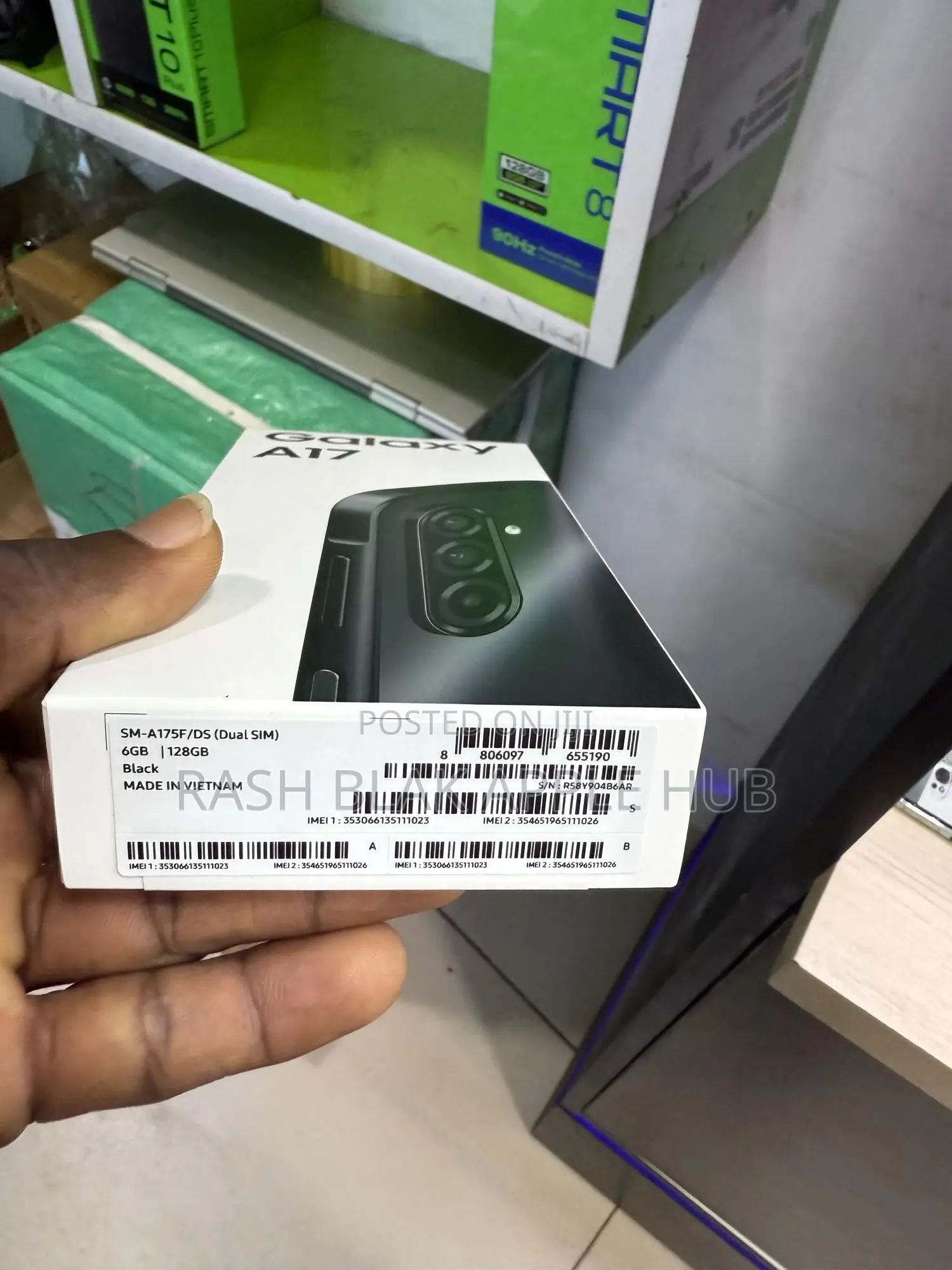 New Samsung Galaxy A17 128 GB Black