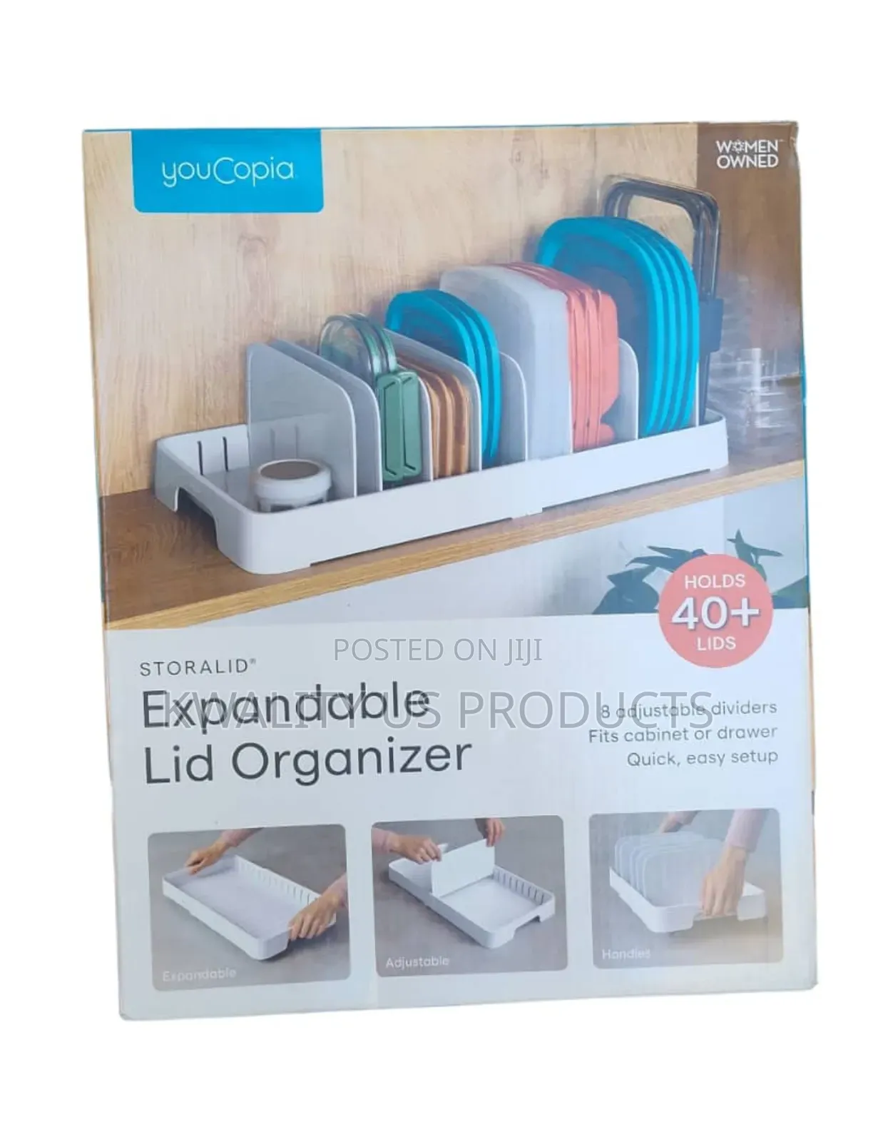 Youcopia Expandable Lid Organizer