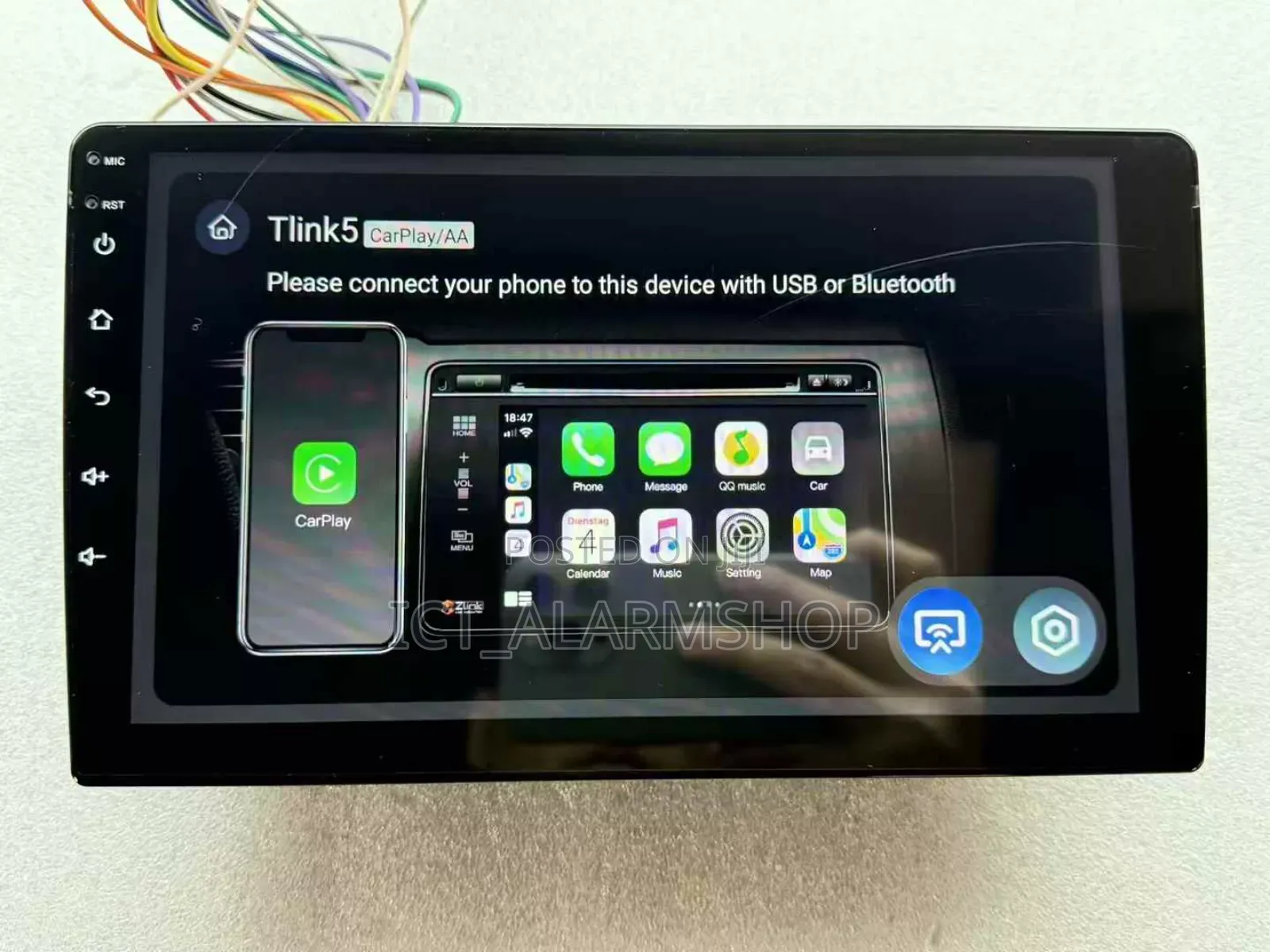 Toyota Vitz Yaris 2012 Carplay and Wireless Android Auto Multimedia