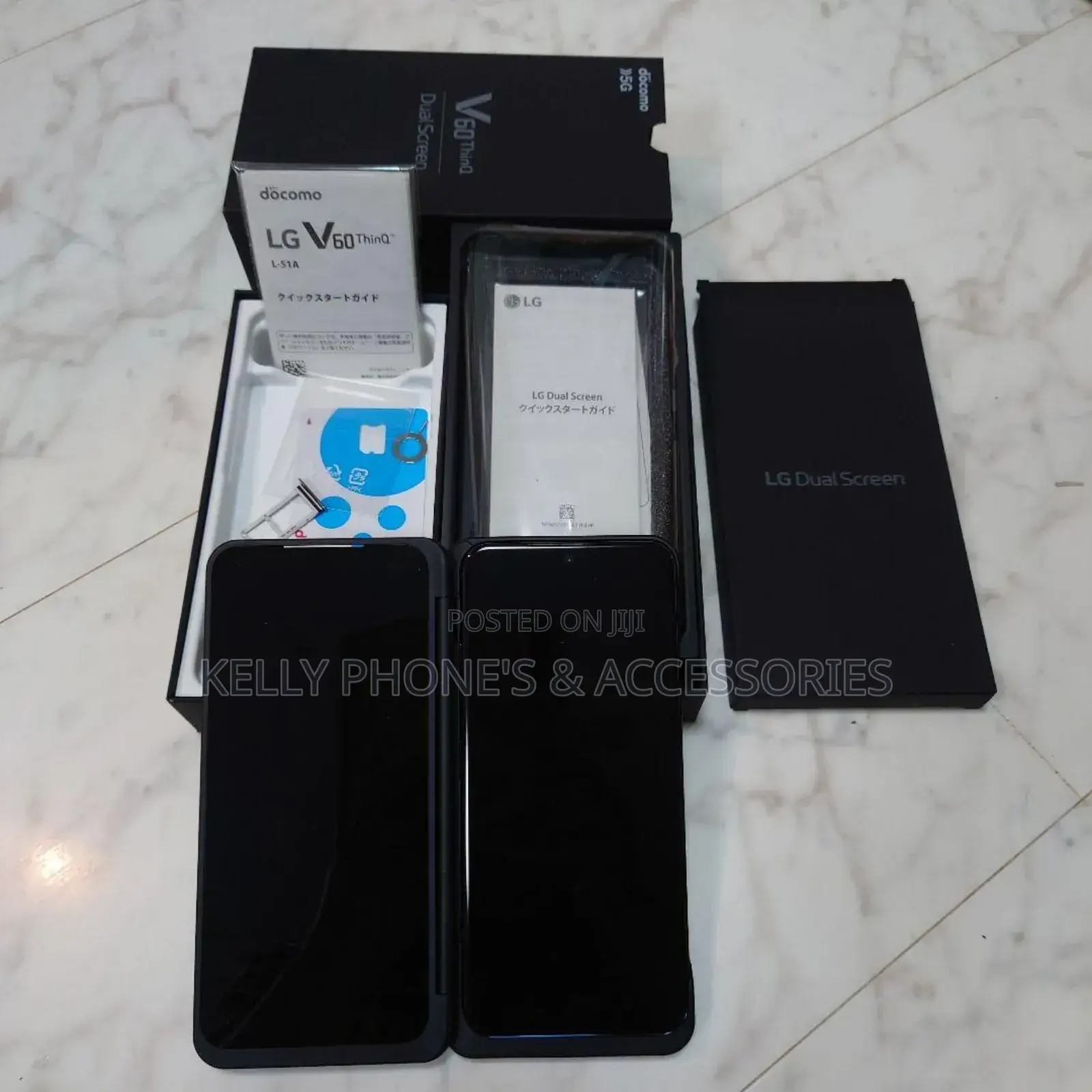 New LG V60 ThinQ 5G 256 GB Black