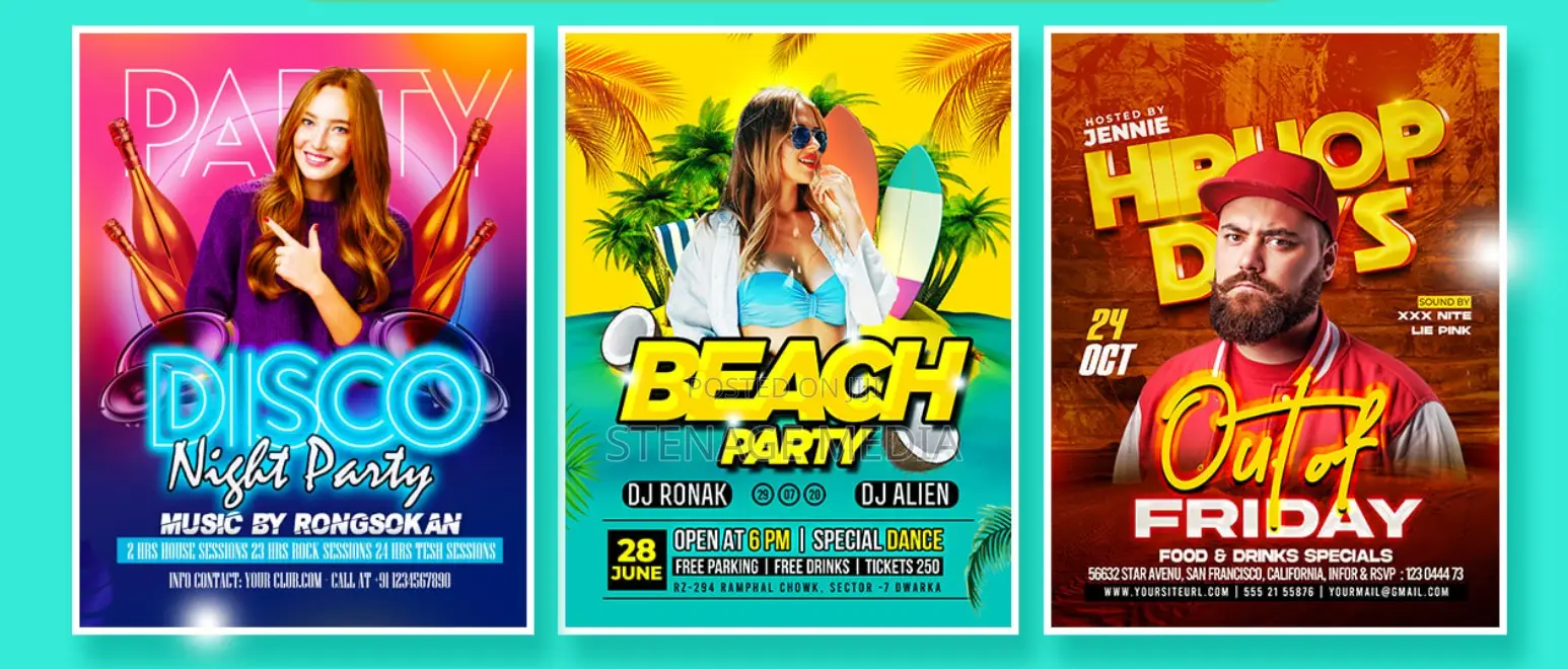 Flyer Design – Professional Business, Event Promotional Flyers