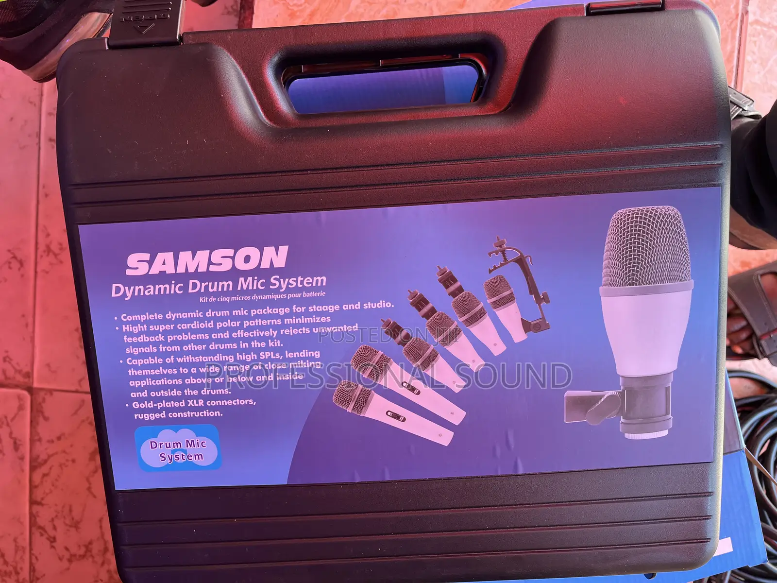 Samson Drums Microphone 7set