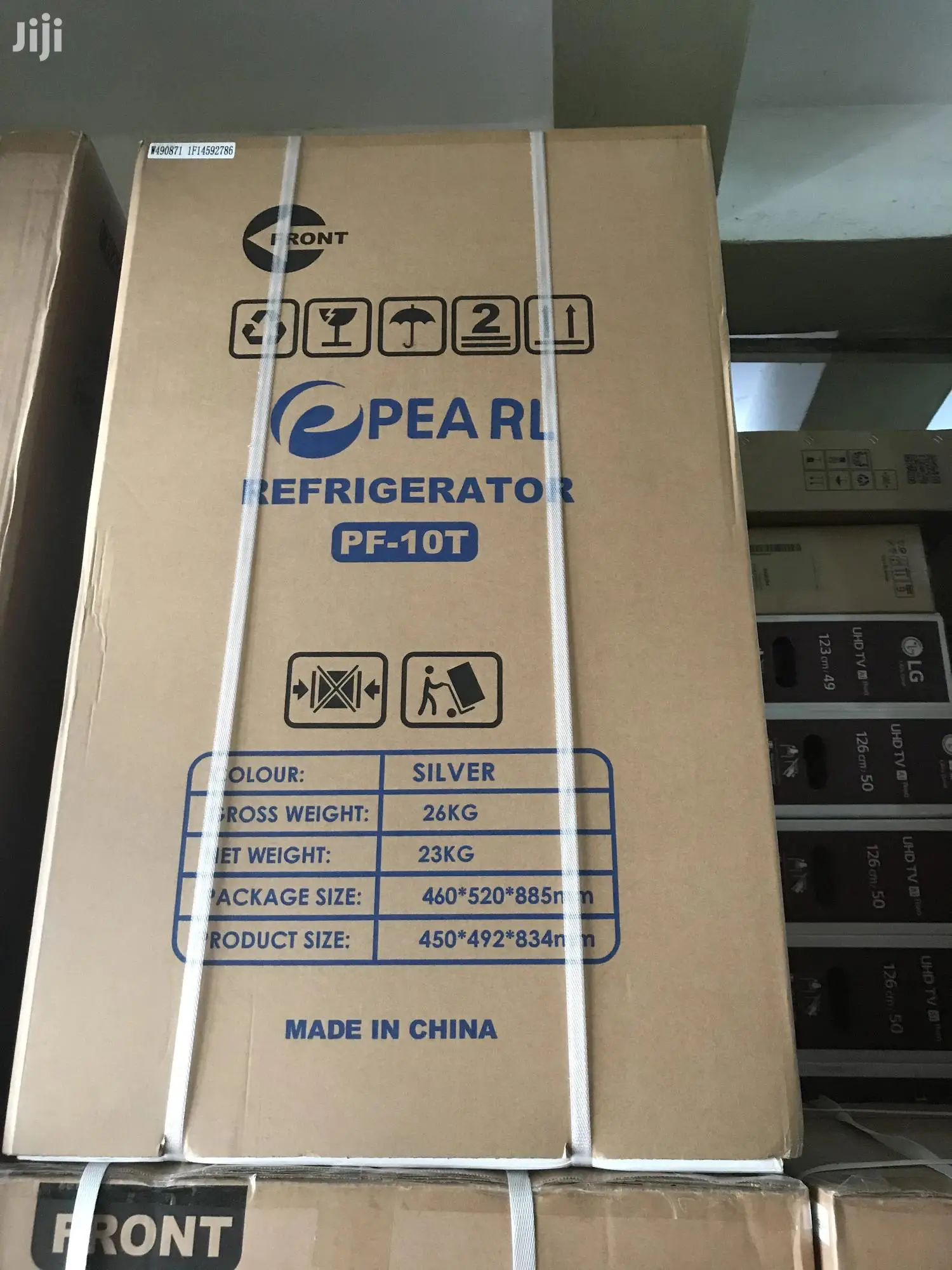 G _ Top Freezer Pf-10t Silver Pearl