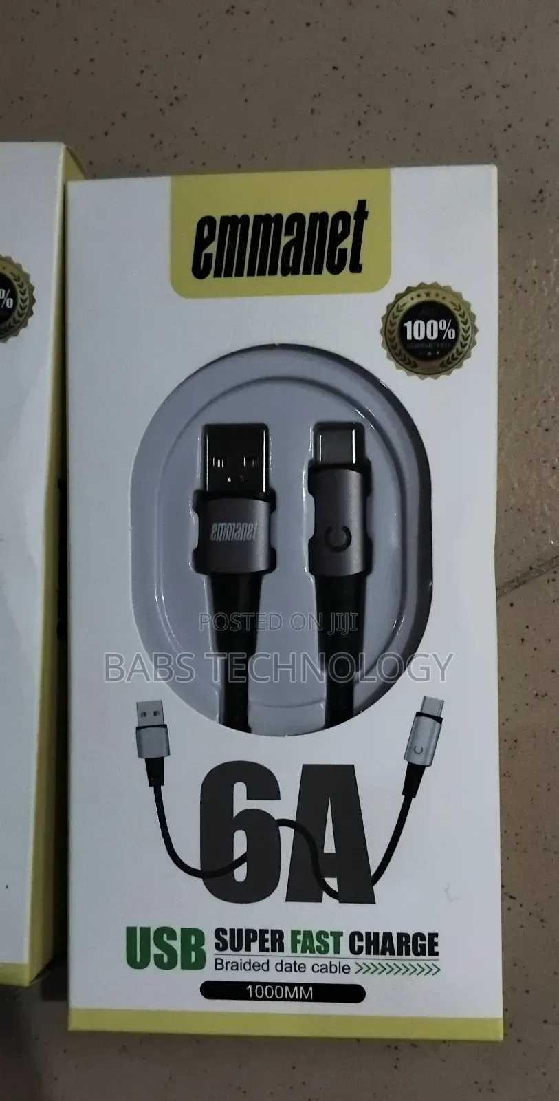 Ultra Fast 6a Charging Cable For Android iPhone
