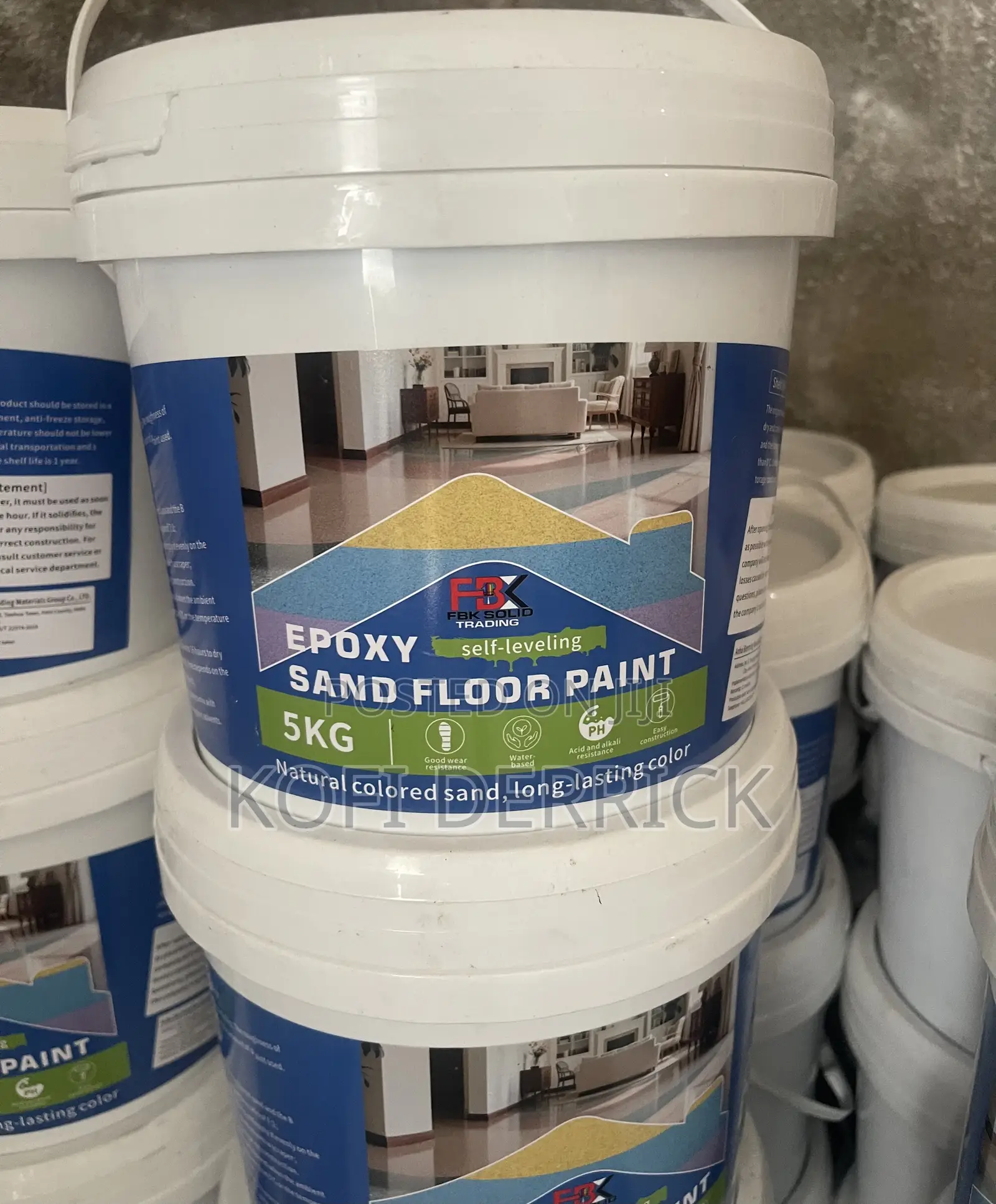 Epoxy Sand Floor Paint - 5kg
