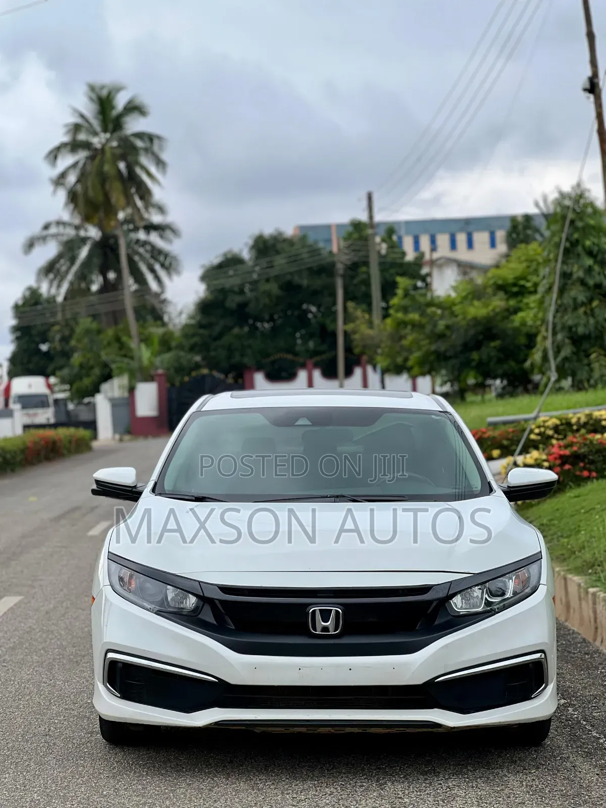 Honda Civic EX-L Sedan 2019 White